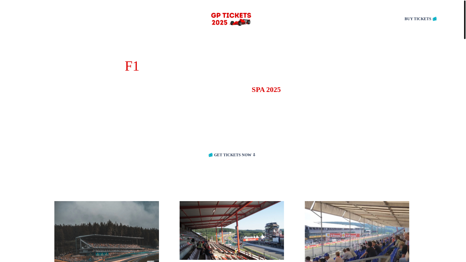 website screenshot of https://gp-tickets2025.com/