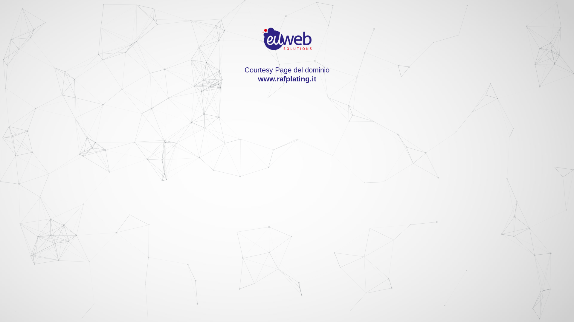 website screenshot of https://rafplating.it/