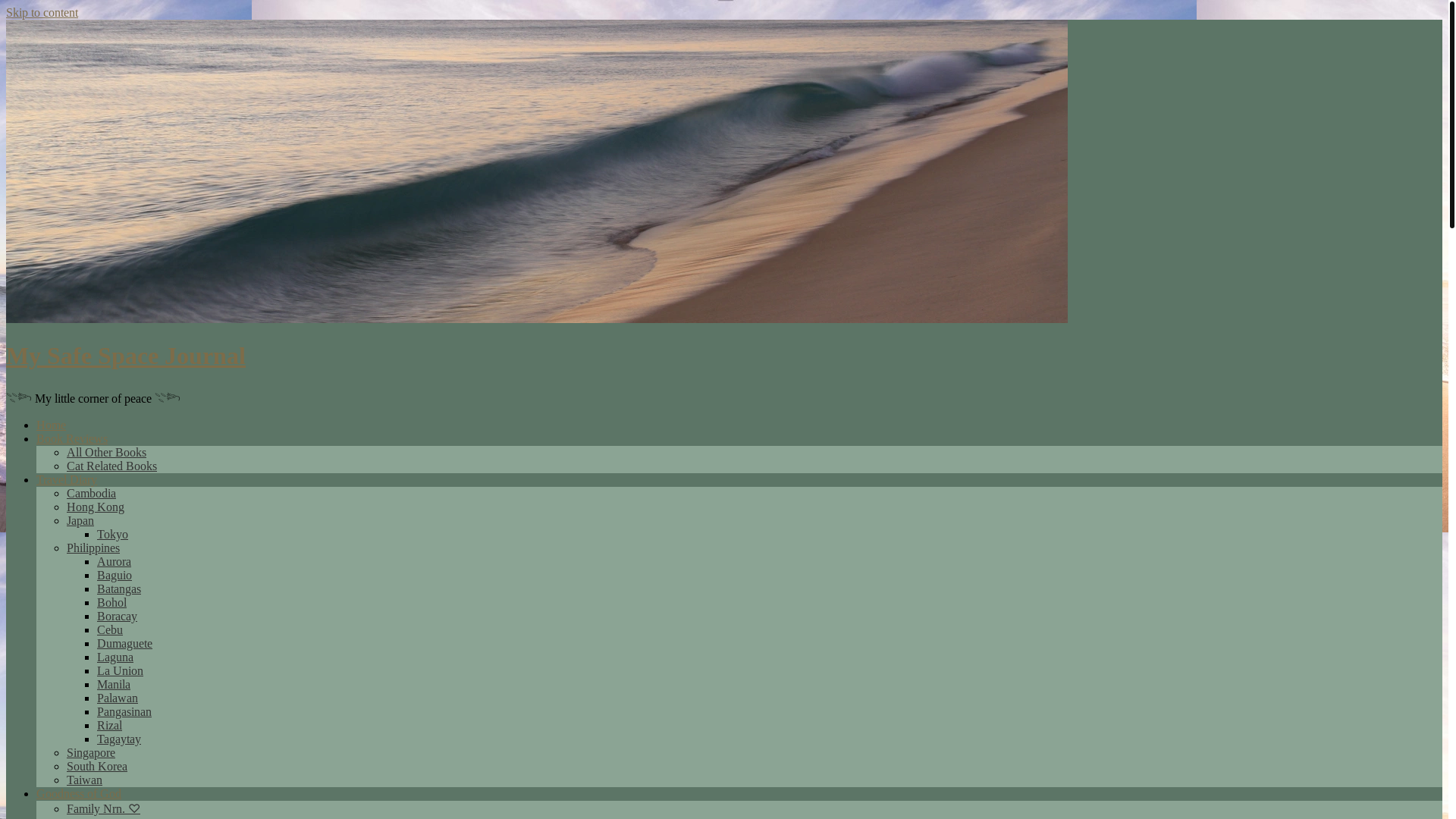 website screenshot of https://mysafespacejournal.com/