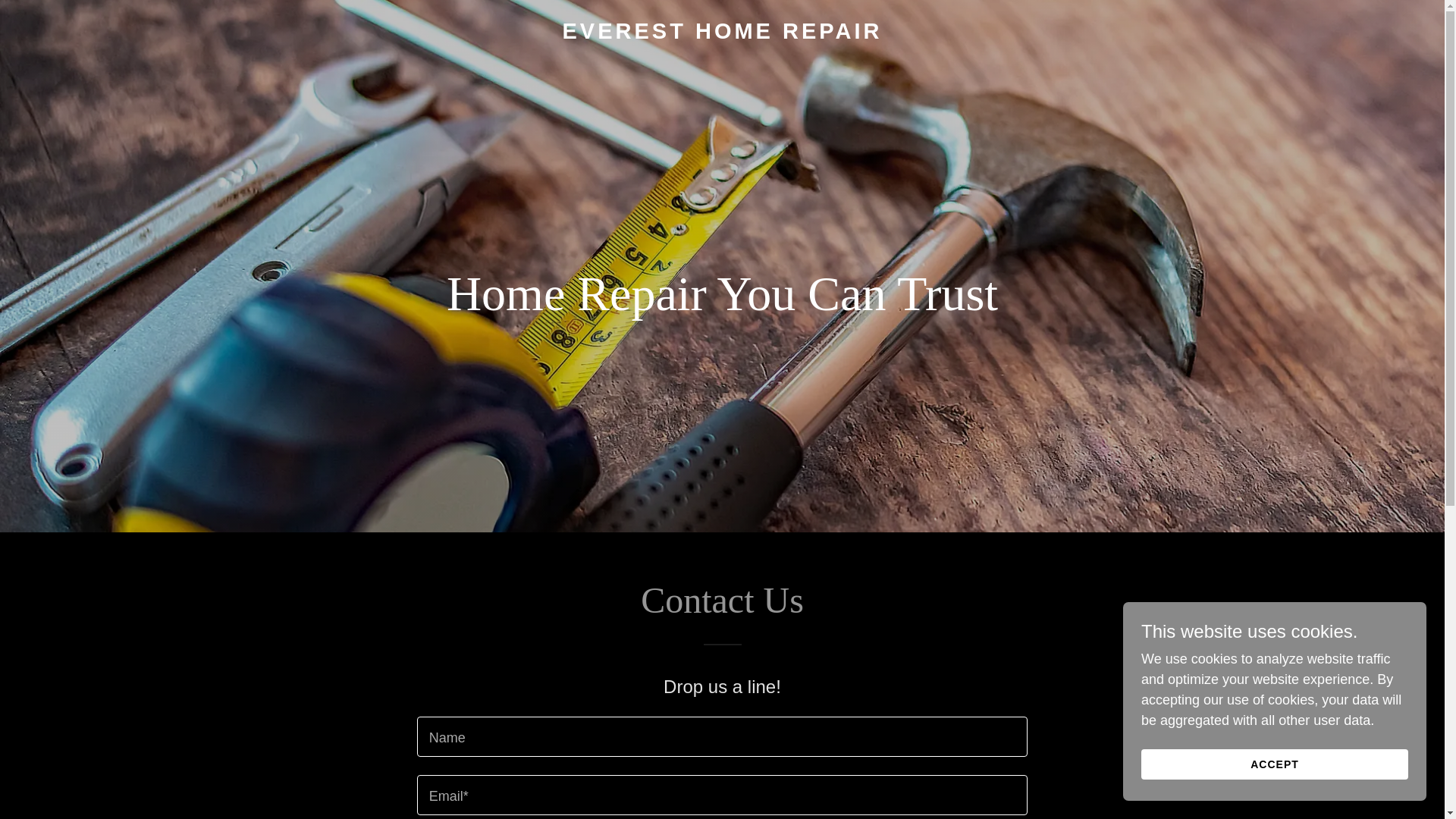 website screenshot of https://everesthomerepair.com/