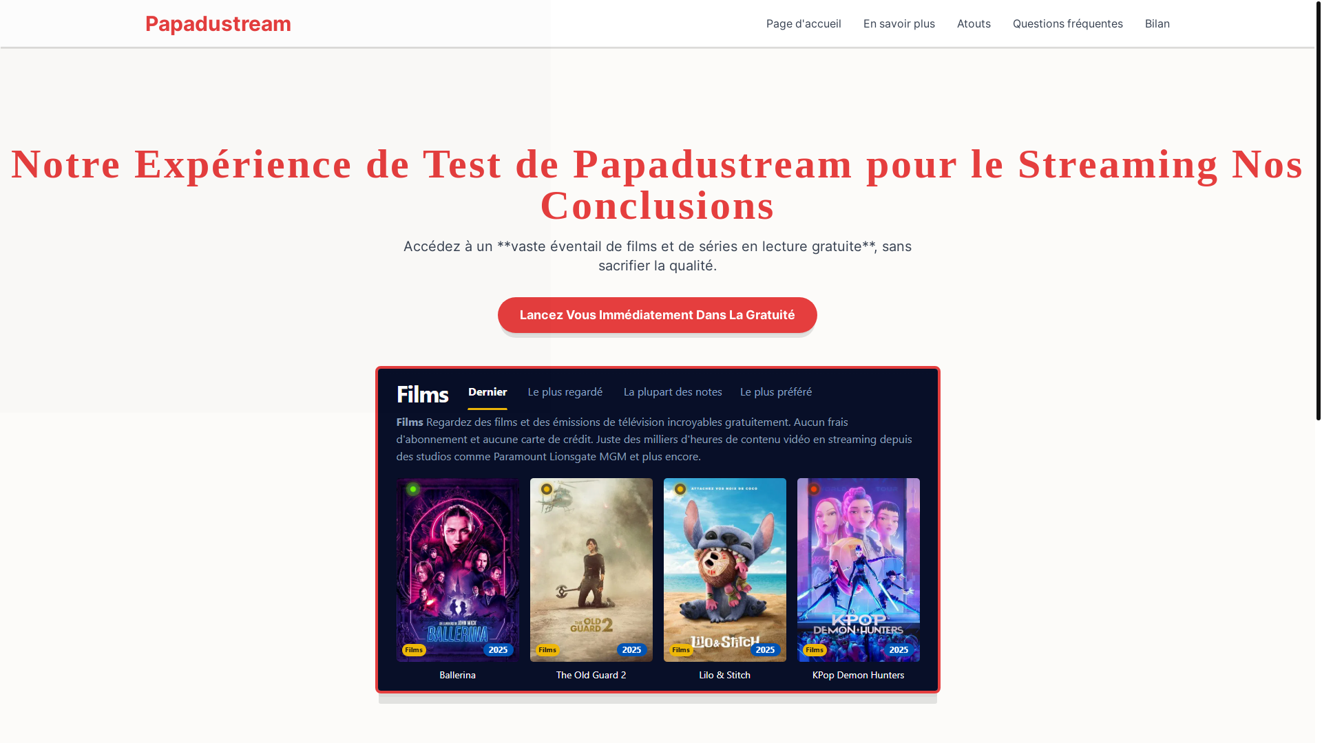 website screenshot of https://papadustream-ru35.pages.dev/