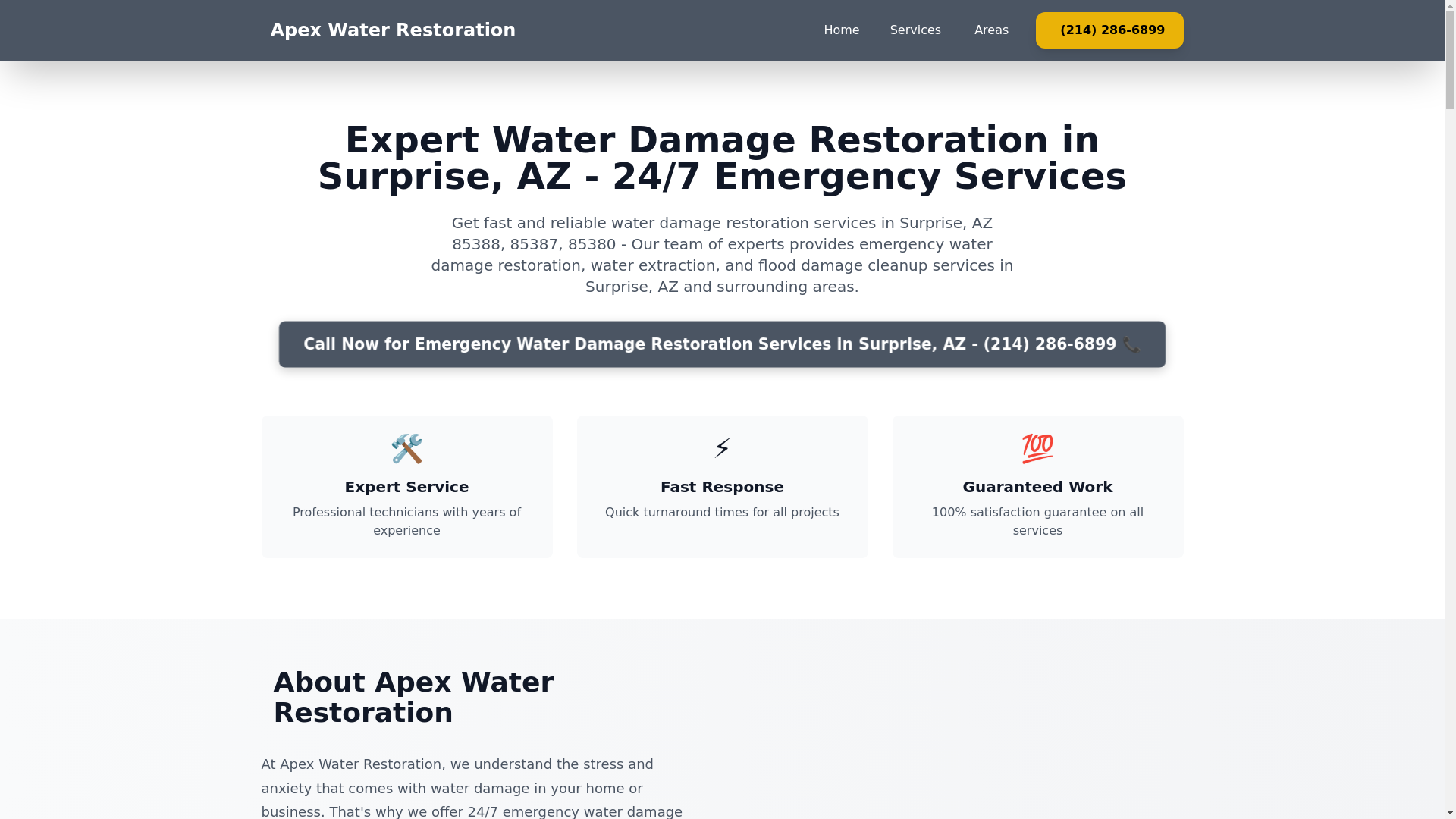 website screenshot of https://water-damage-restoration-surprise-az.pages.dev/