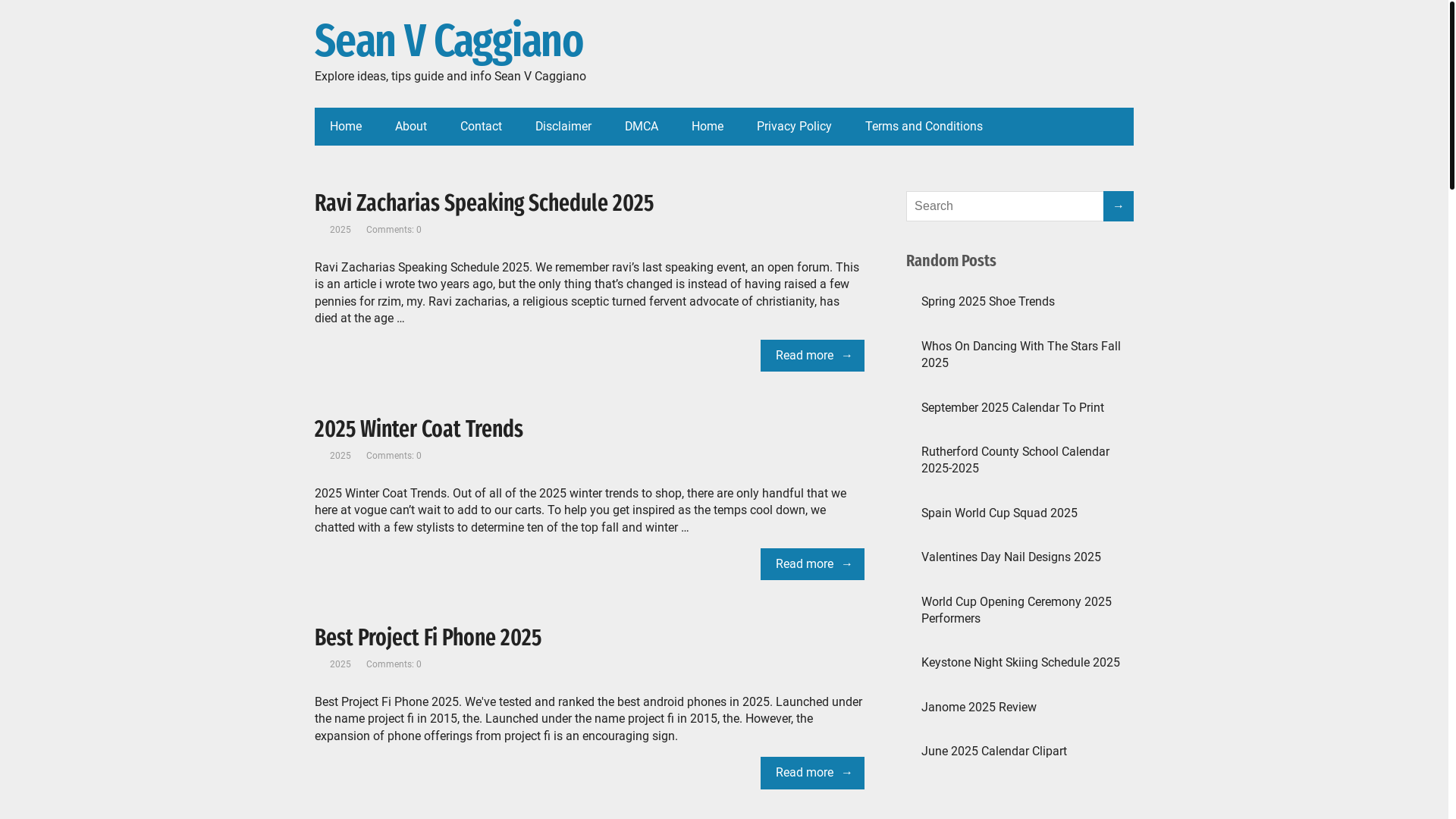 website screenshot of https://seanvcaggianom.pages.dev/