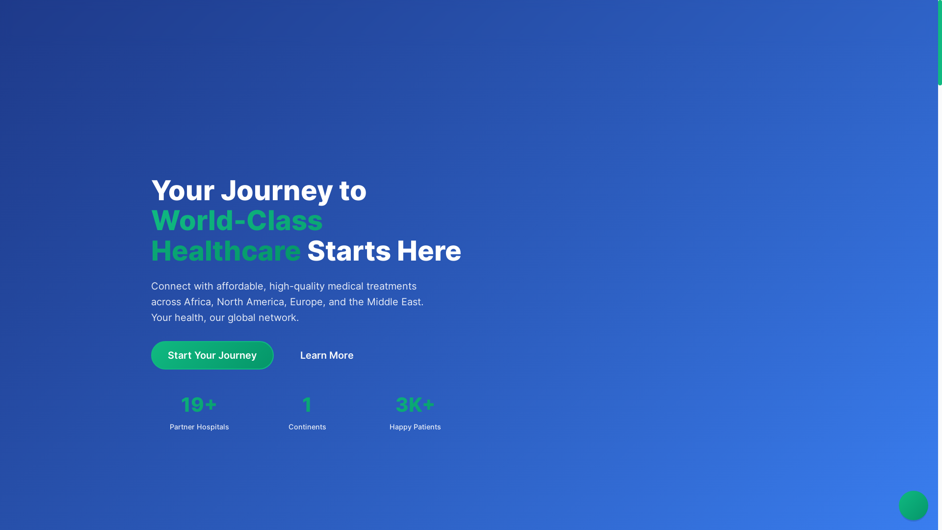 website screenshot of https://go4healthglobal.com/