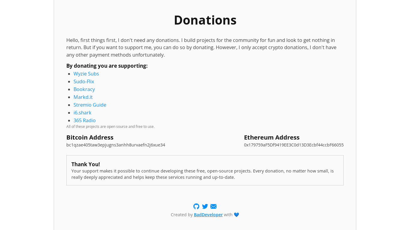website screenshot of https://donate-bqq.pages.dev/
