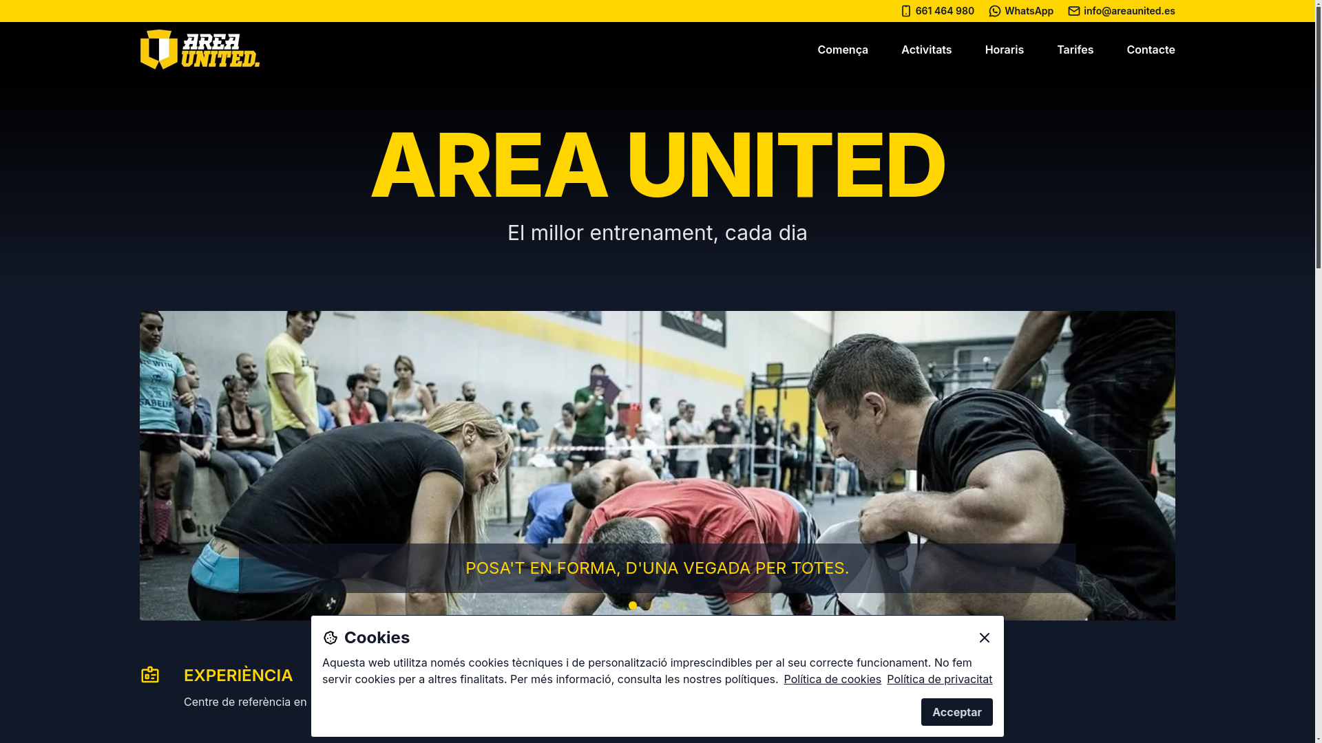 website screenshot of https://www-areaunited-es.pages.dev/