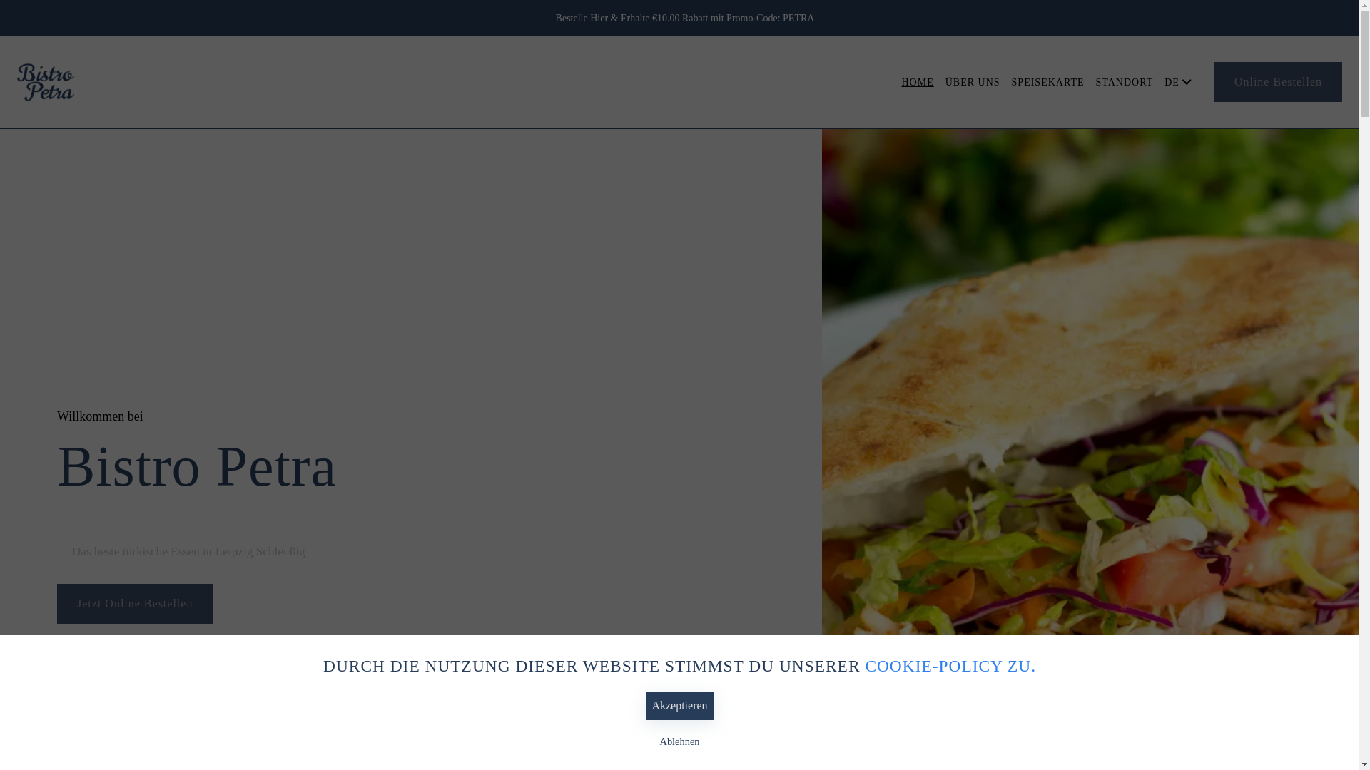 website screenshot of https://bistropetraleipzig.de/