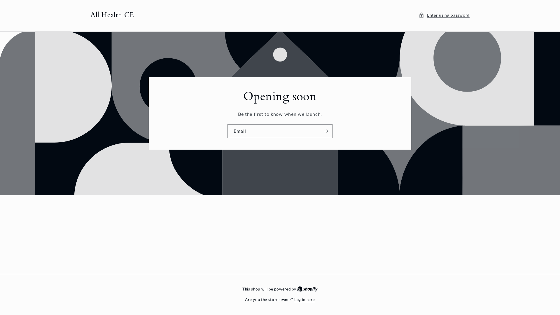 website screenshot of https://allhealthce.com/