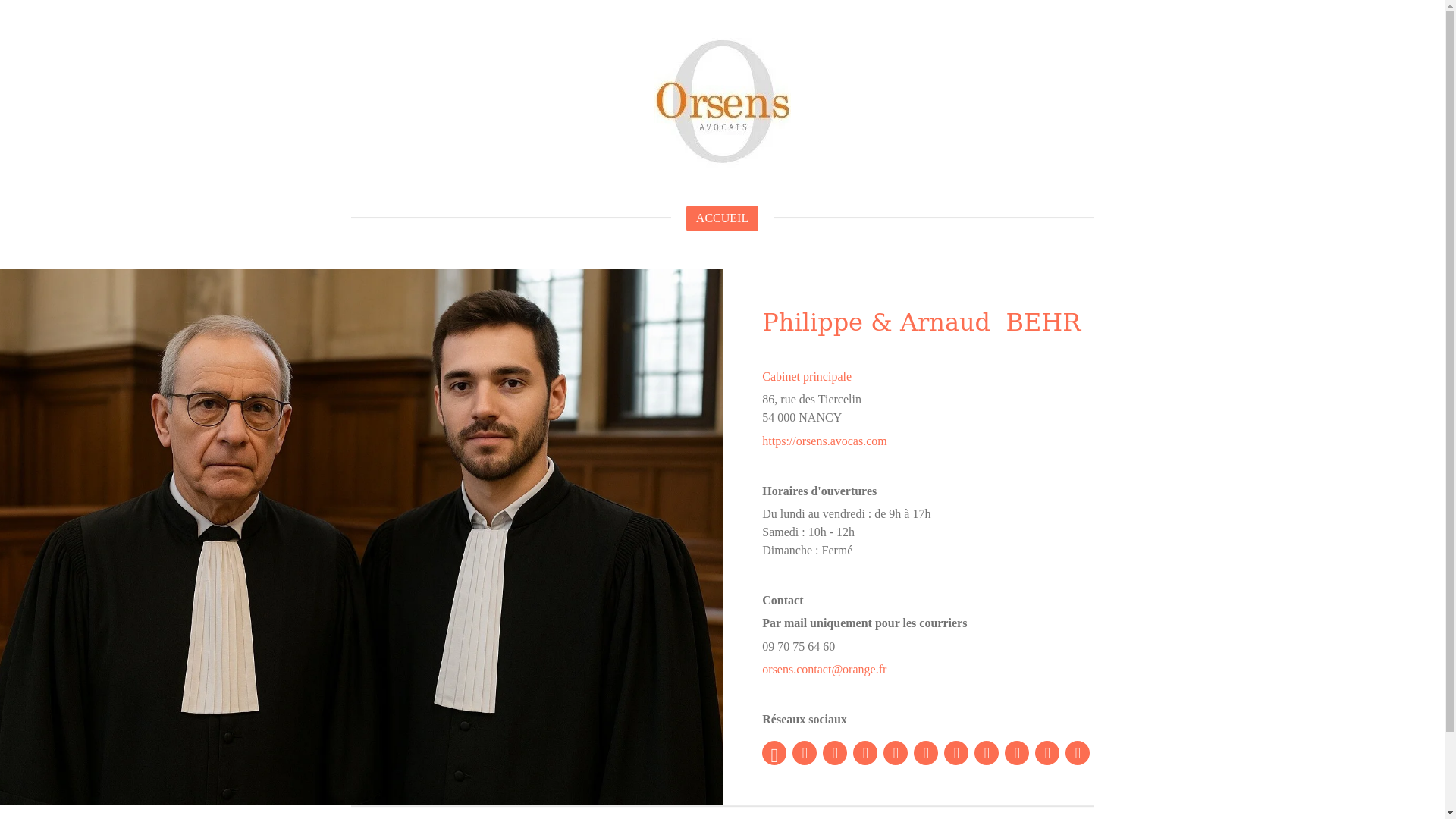 website screenshot of https://orsene-avocats.com/