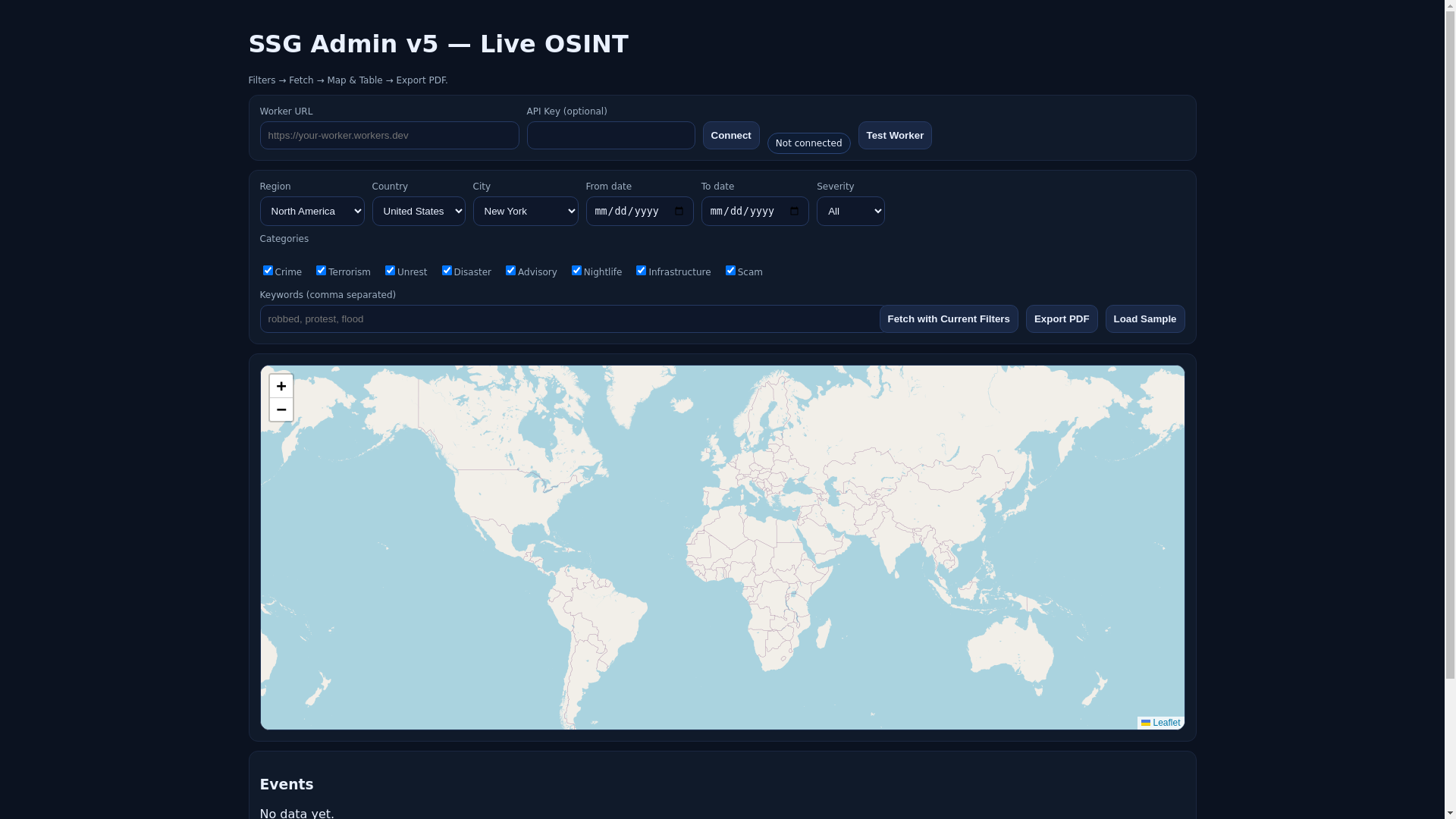 website screenshot of https://ssg-dashboard.pages.dev/
