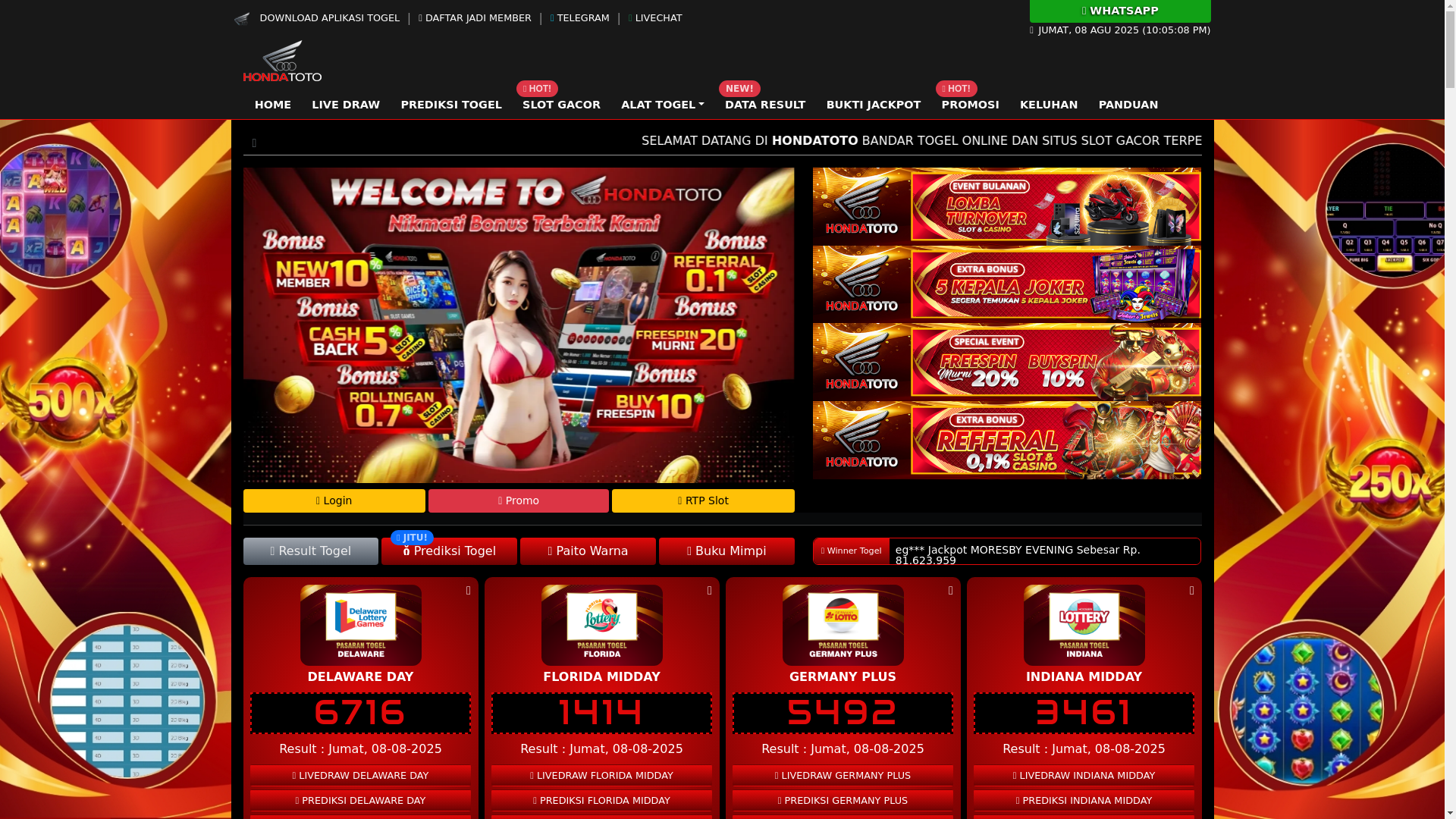 website screenshot of https://prediksikelasatas.com/