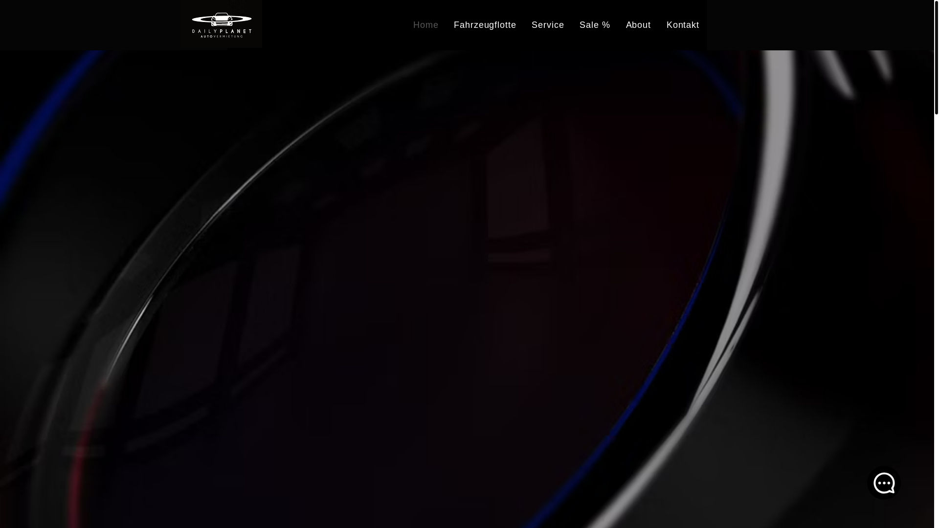 website screenshot of https://autovermietungdailyplanet.com/