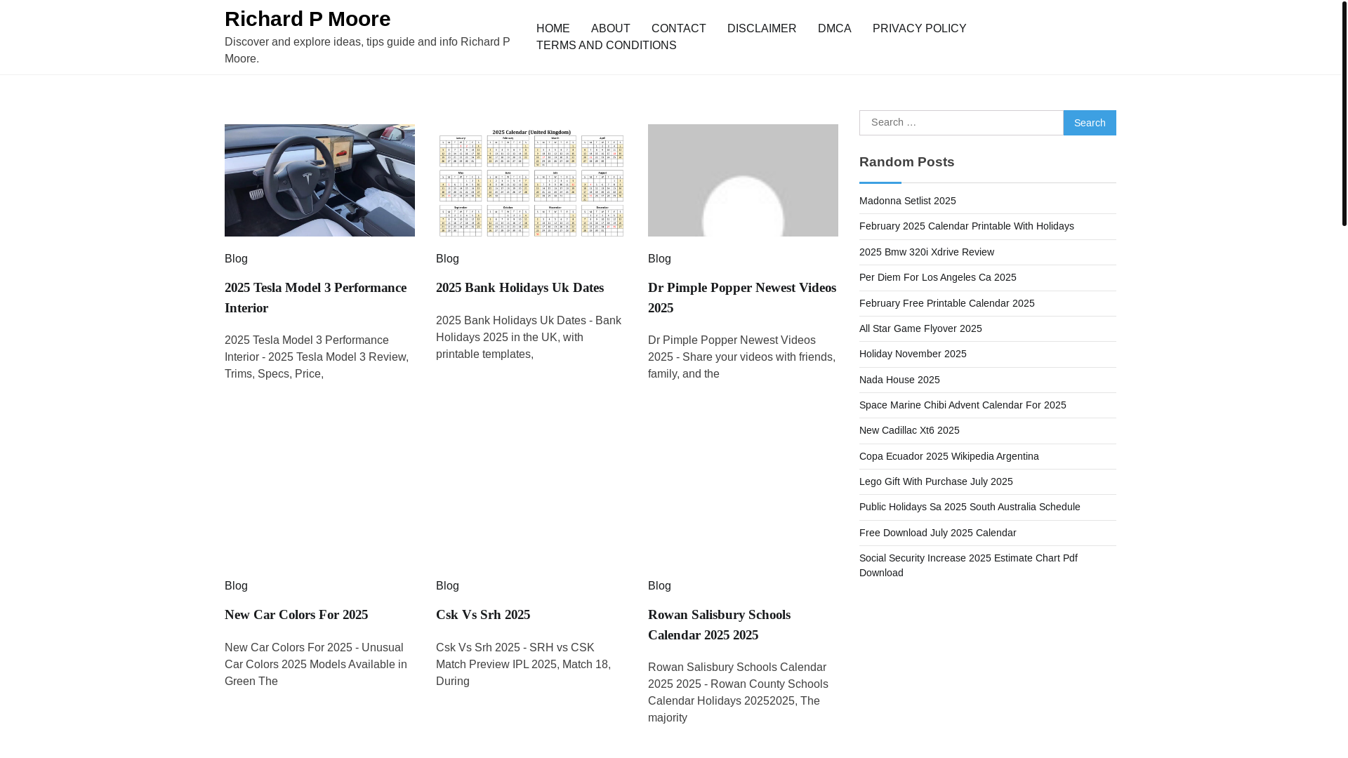 website screenshot of https://richardpmoorem.pages.dev/