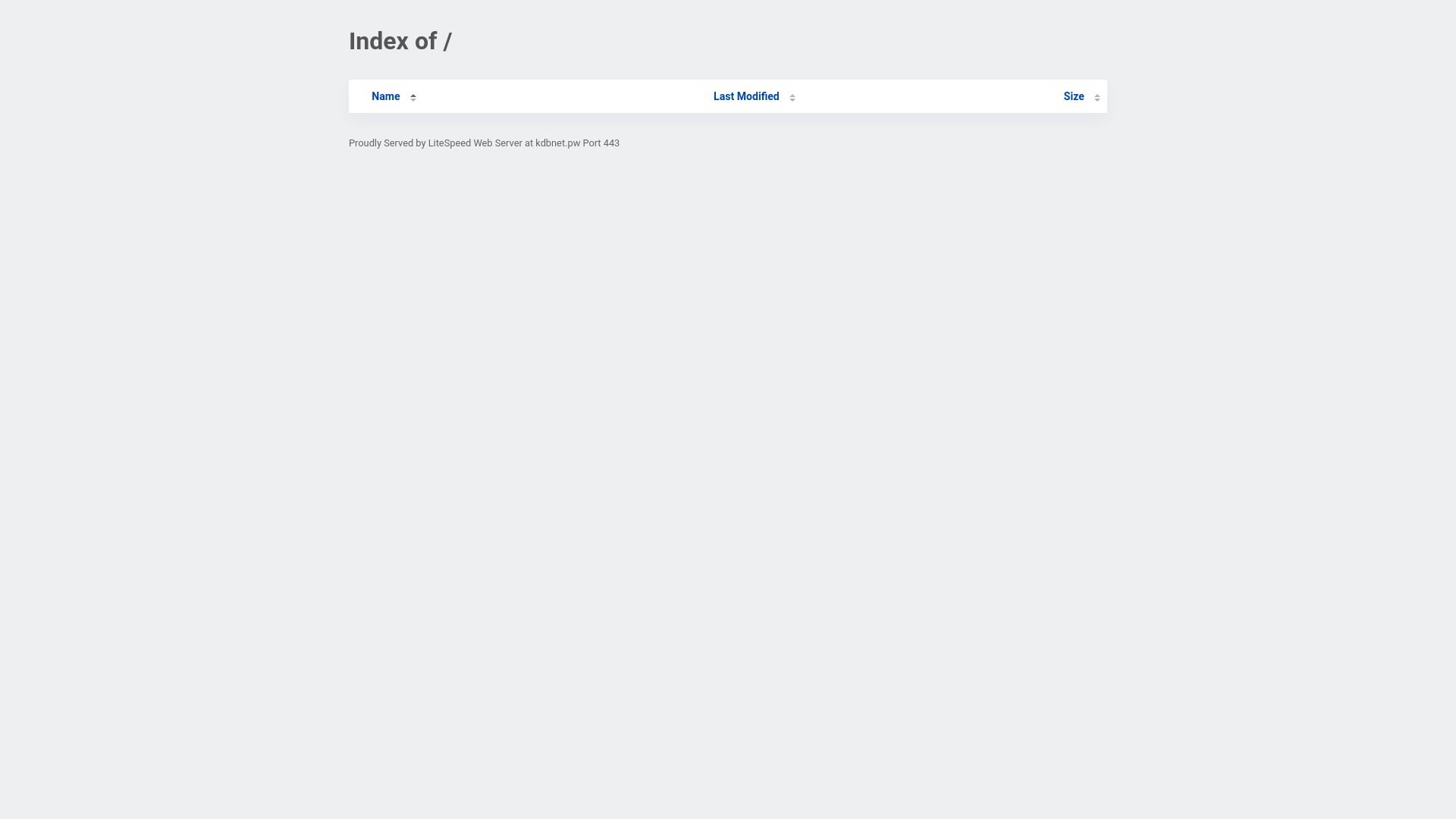 website screenshot of https://kdbnet.pw/