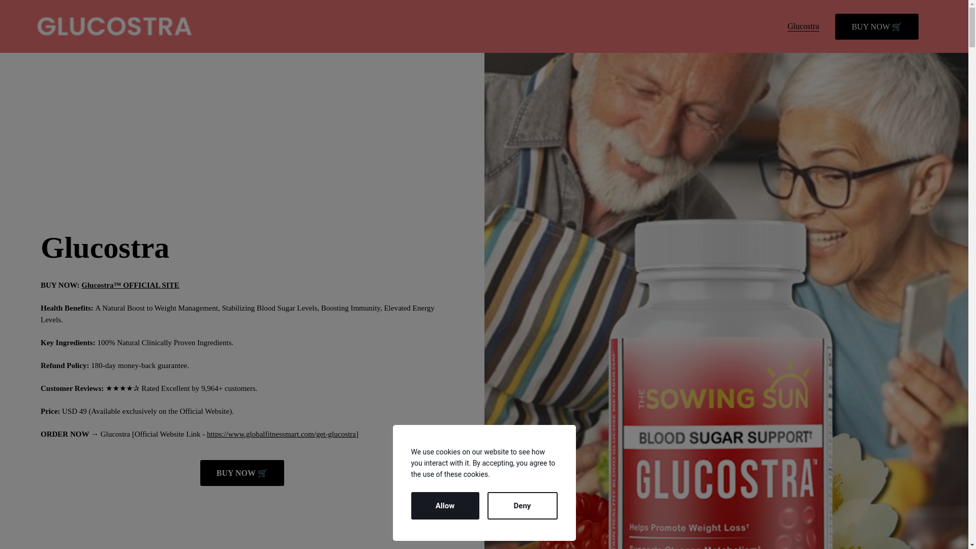 website screenshot of https://glucostra.mywebselfsite.net/