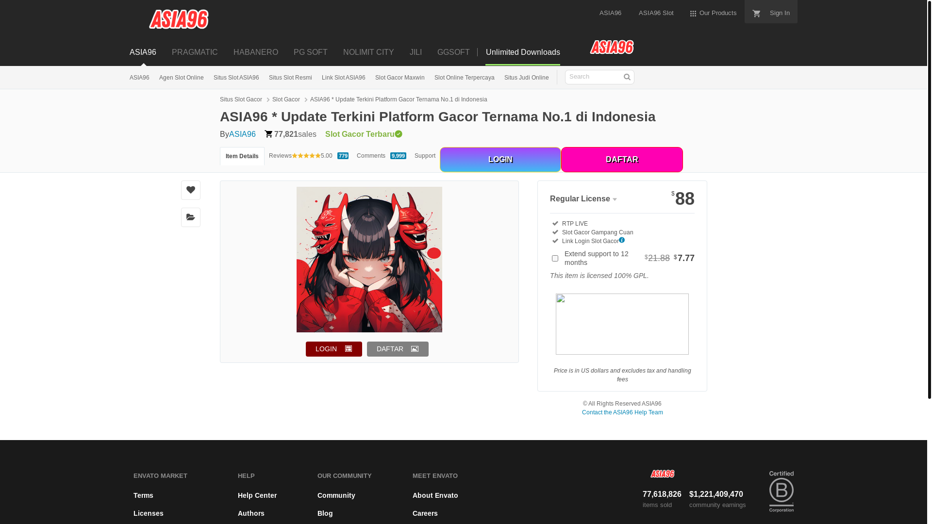 website screenshot of https://asia96-timunaweb.pages.dev/