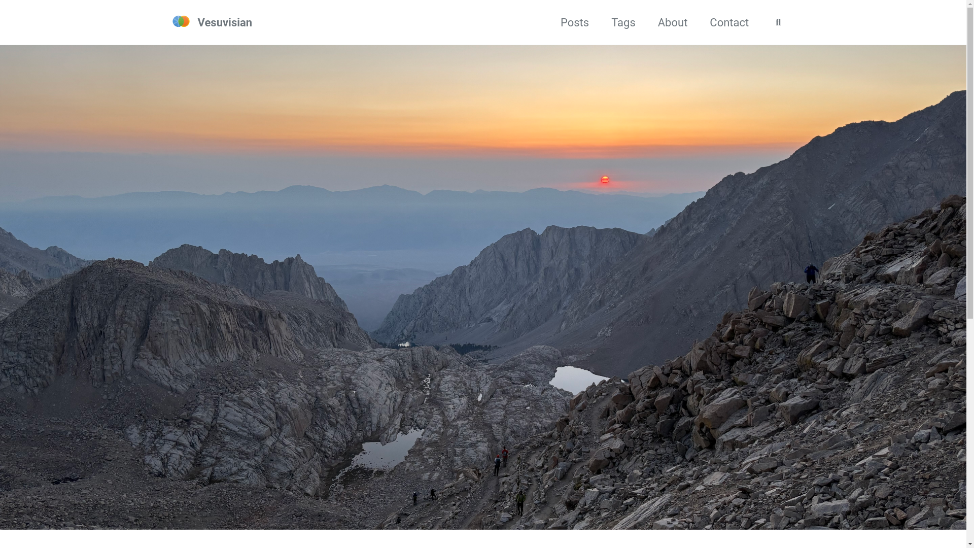 website screenshot of https://vesuvisian.com/