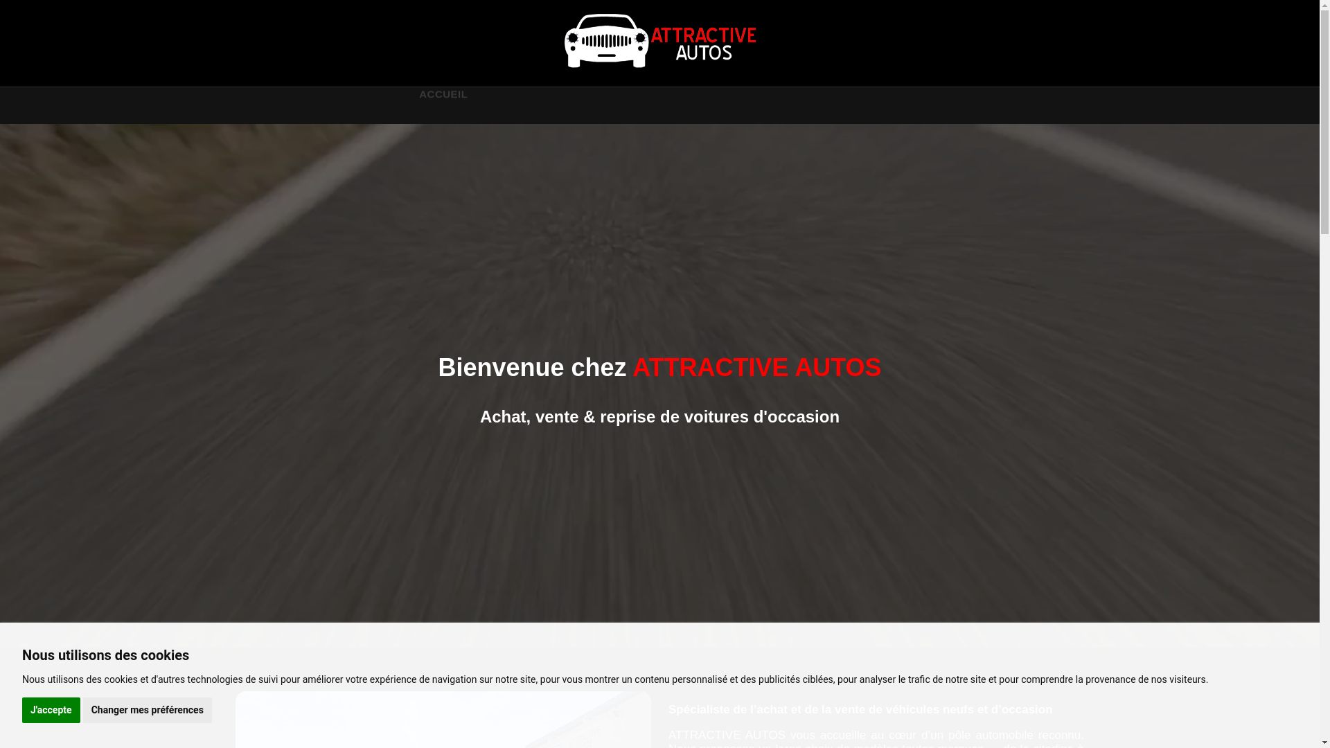 website screenshot of https://attractive-autos.fr/