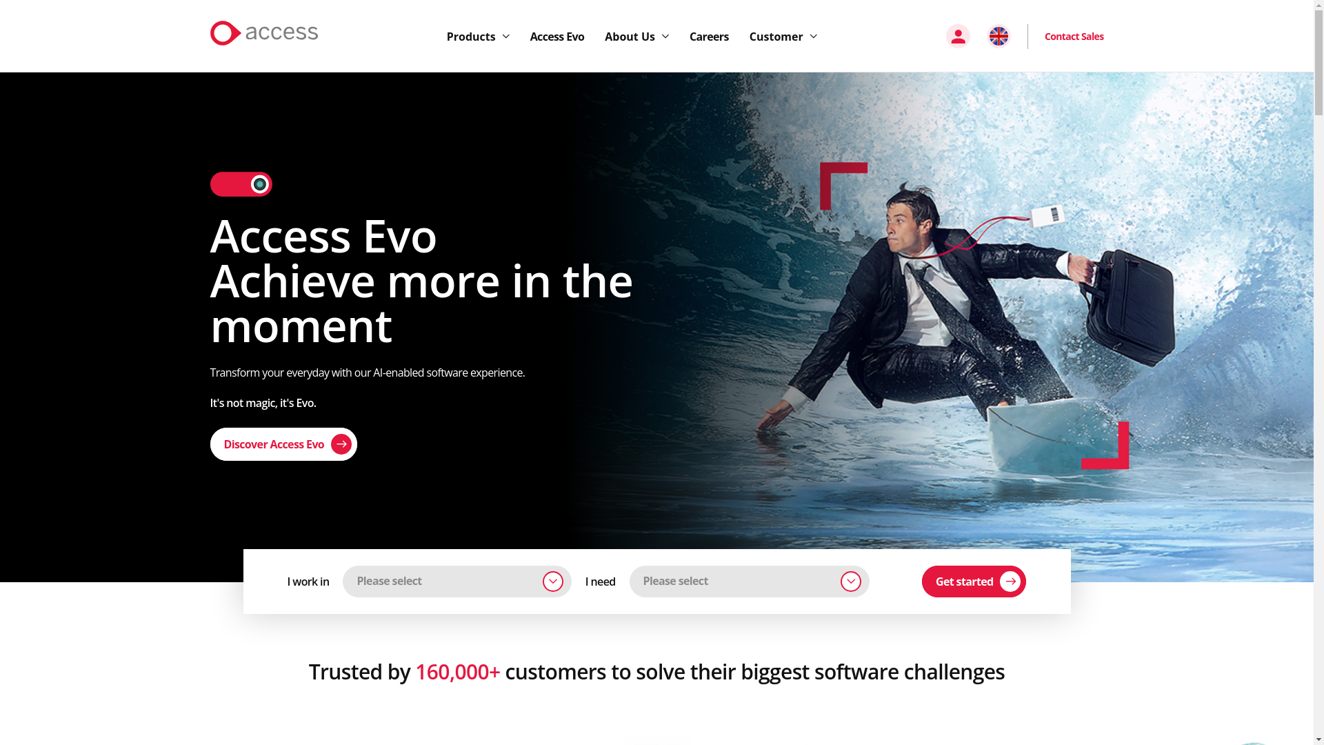 website screenshot of https://www.theaccessgroup.com/?utm_source=marketo&utm_medium=email&utm_campaign=FY26-P04-FMS-EB-O-Nurture-News-Switching-Customer-Stories-NB&version=text