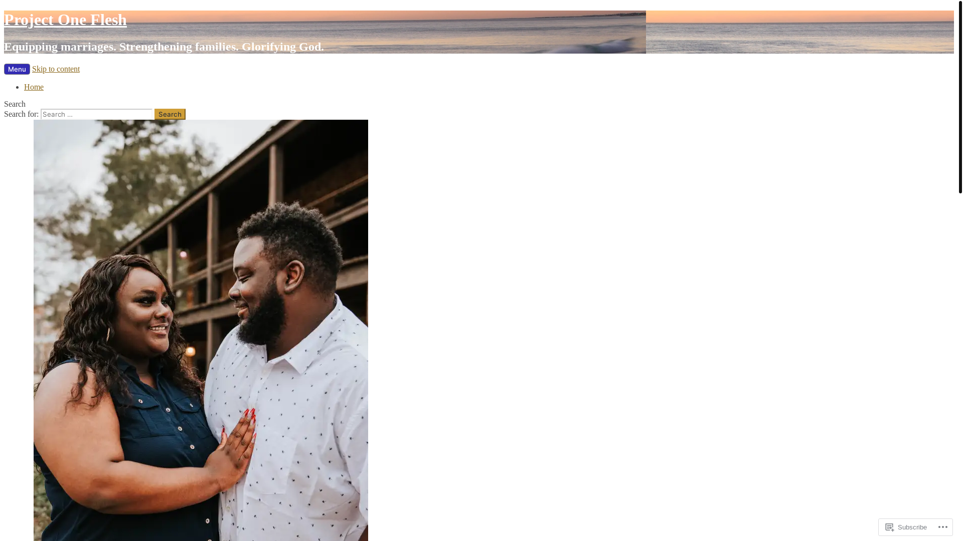 website screenshot of https://projectoneflesh.com/