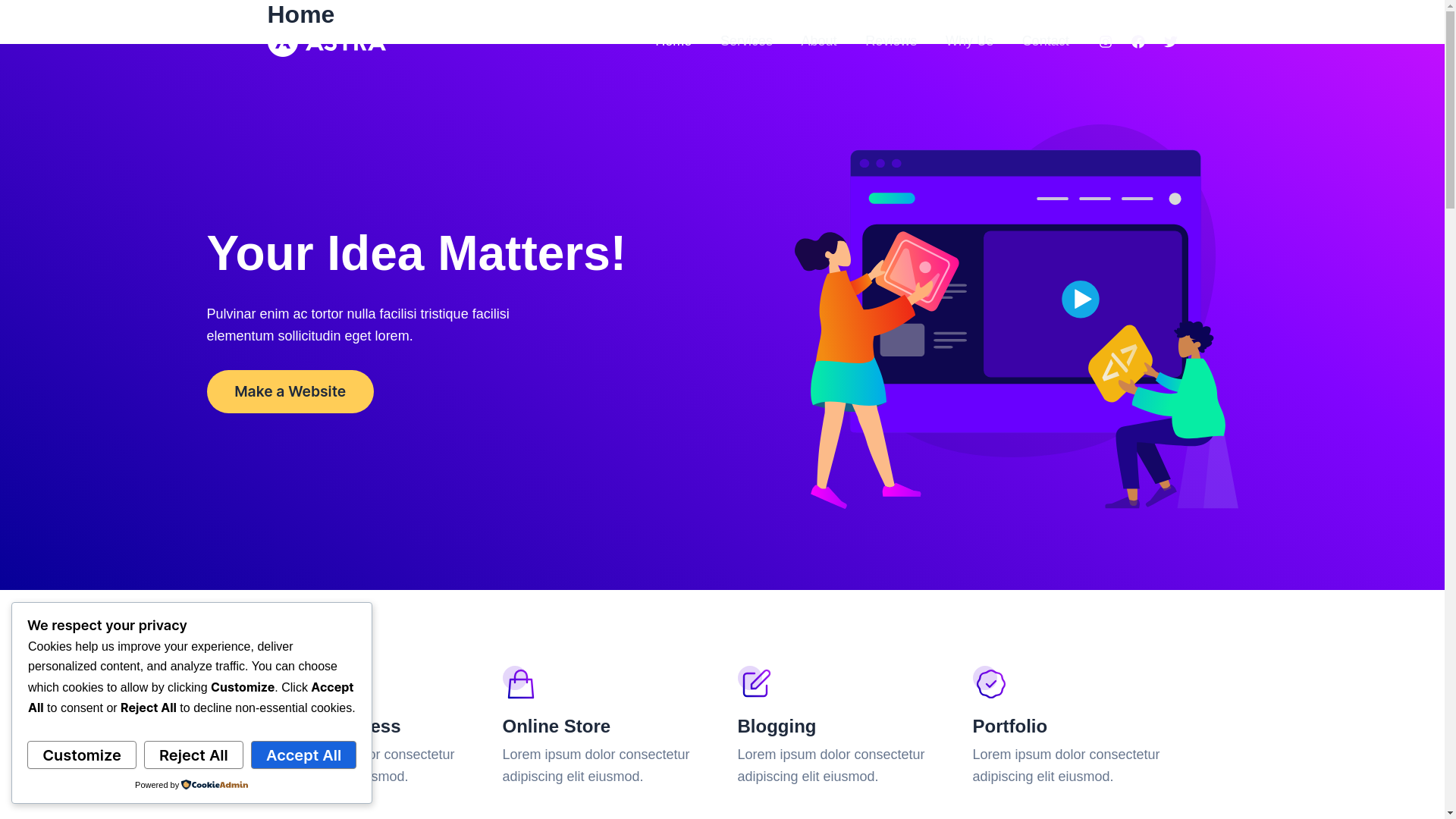 website screenshot of https://empowerautotrade.co.za/