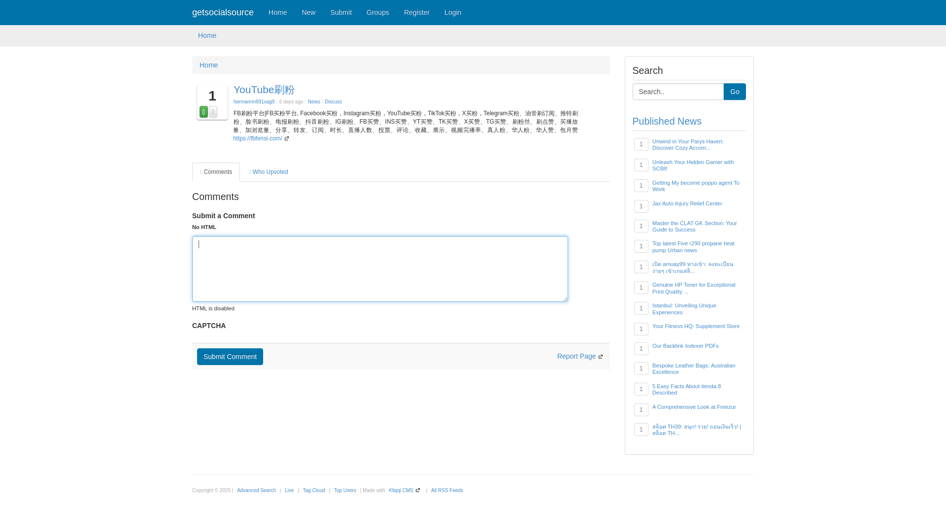 website screenshot of https://getsocialsource.com/story5885666/youtube%E5%88%B7%E7%B2%89