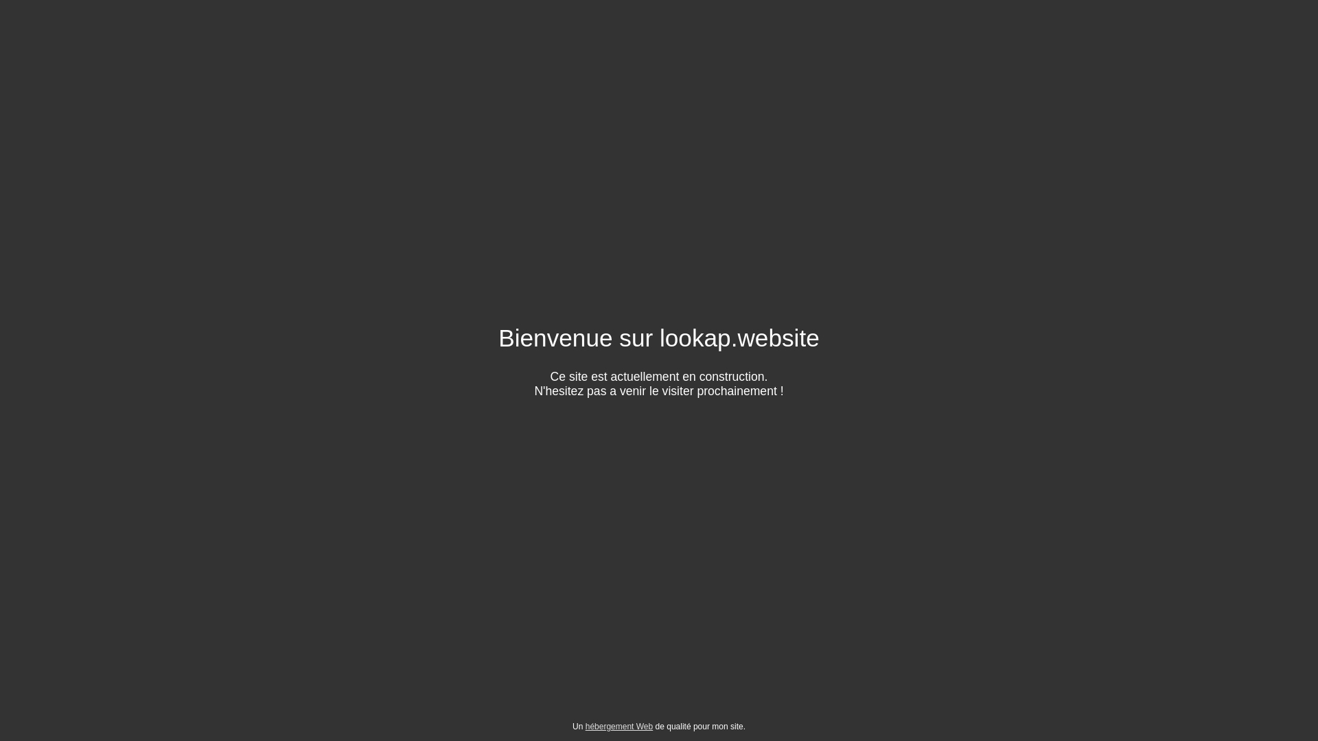 website screenshot of https://lookap.website/