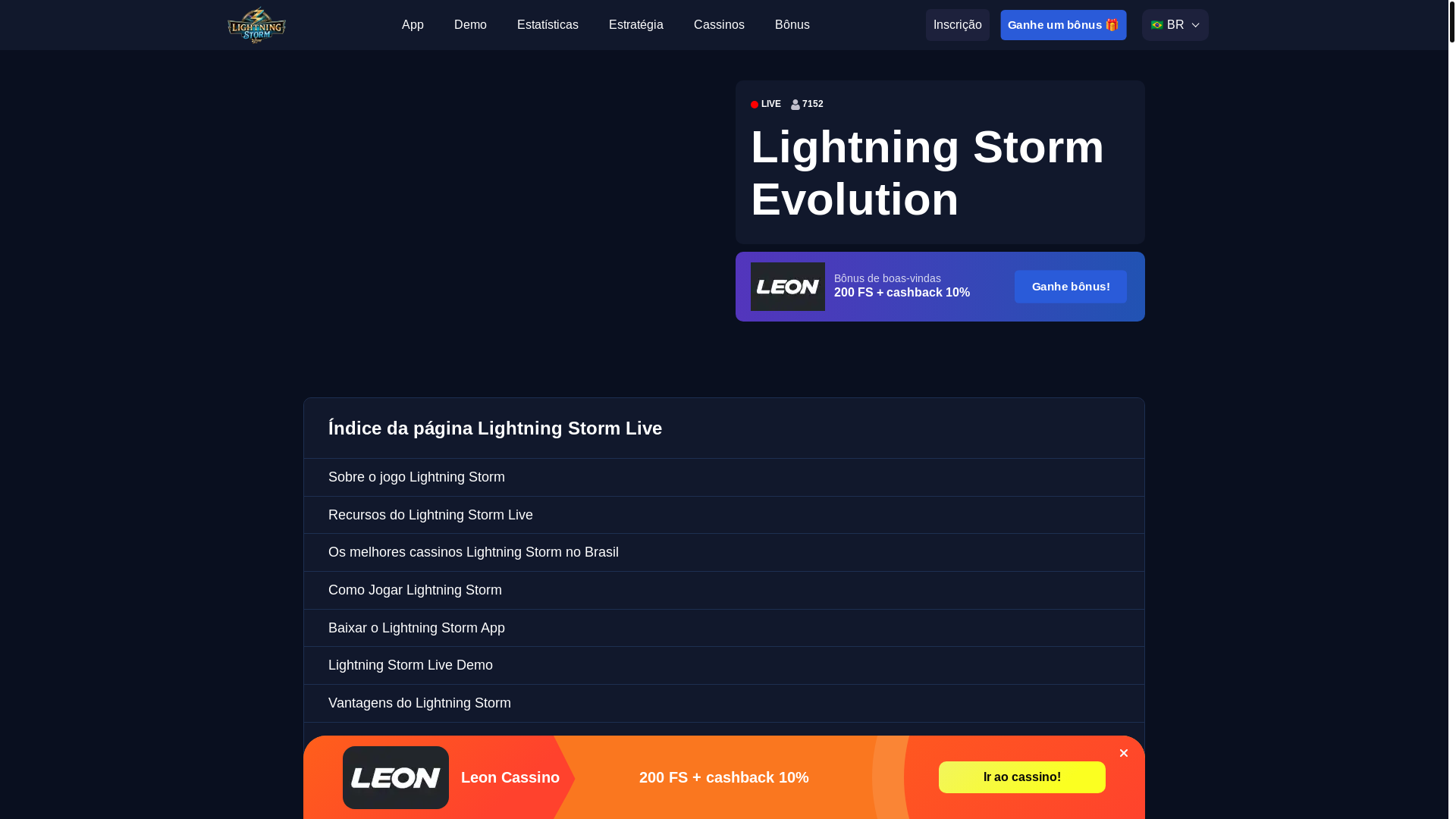 website screenshot of https://lightningstormevolution-com-br-810.pages.dev/