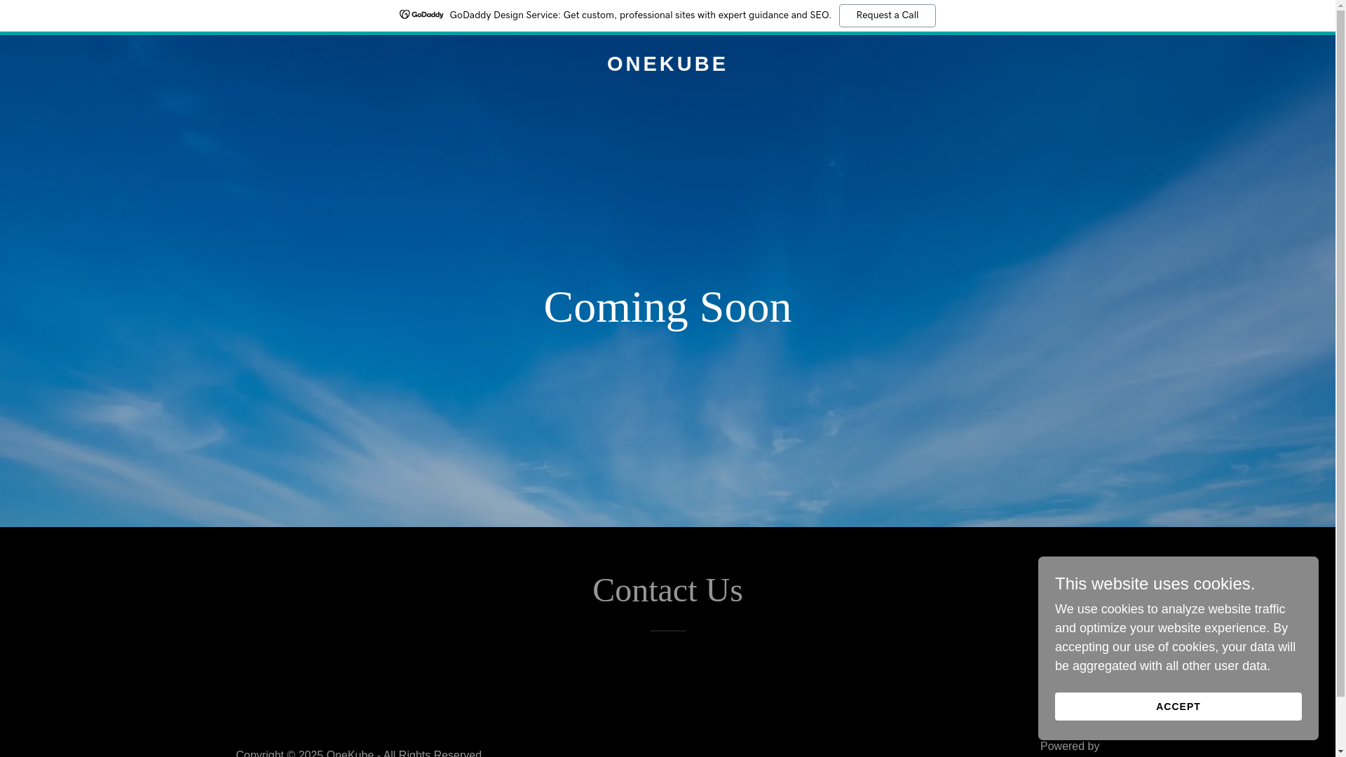 website screenshot of https://onekube.in/