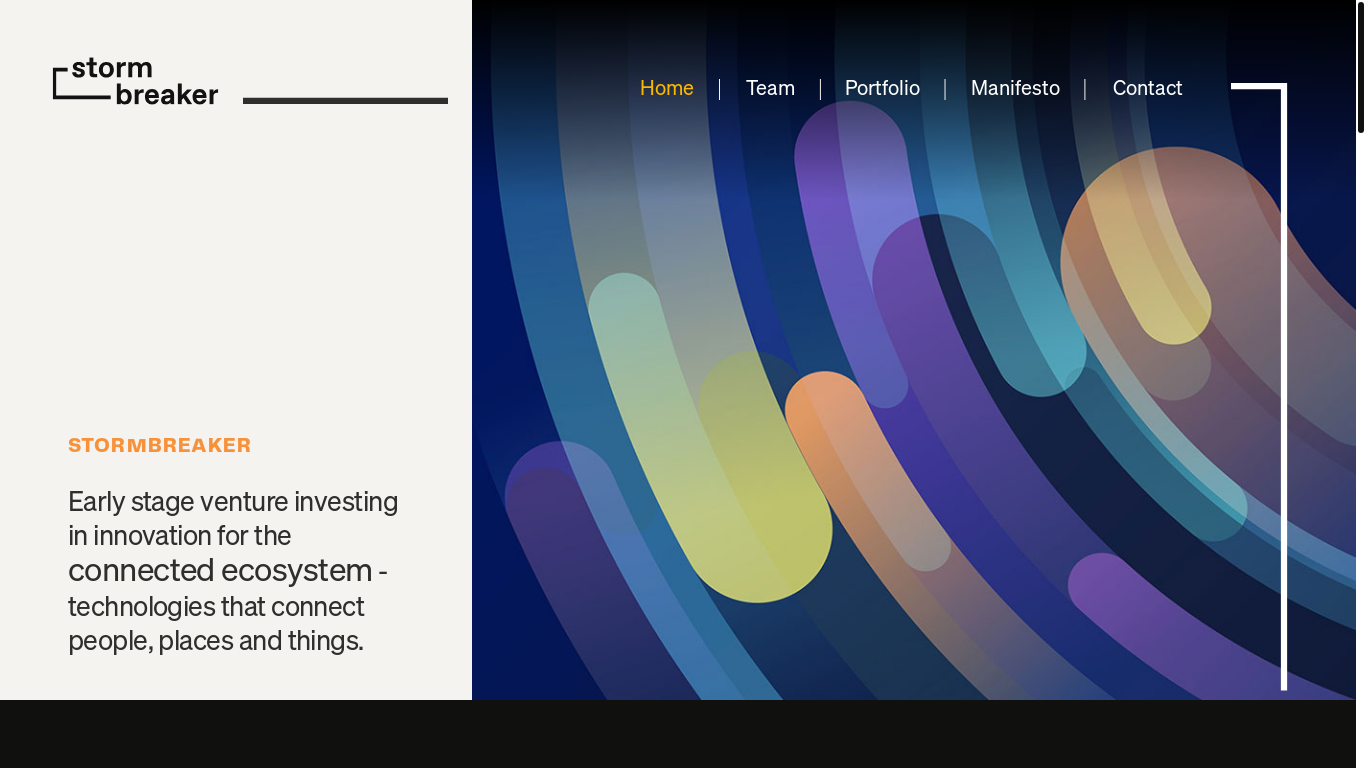 website screenshot of https://itsvcstormbreaker.com/