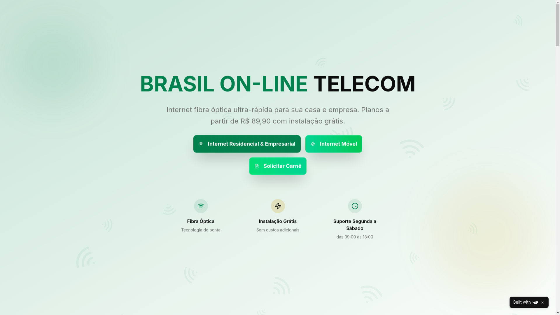 website screenshot of https://brasilonlinebr.com.br/