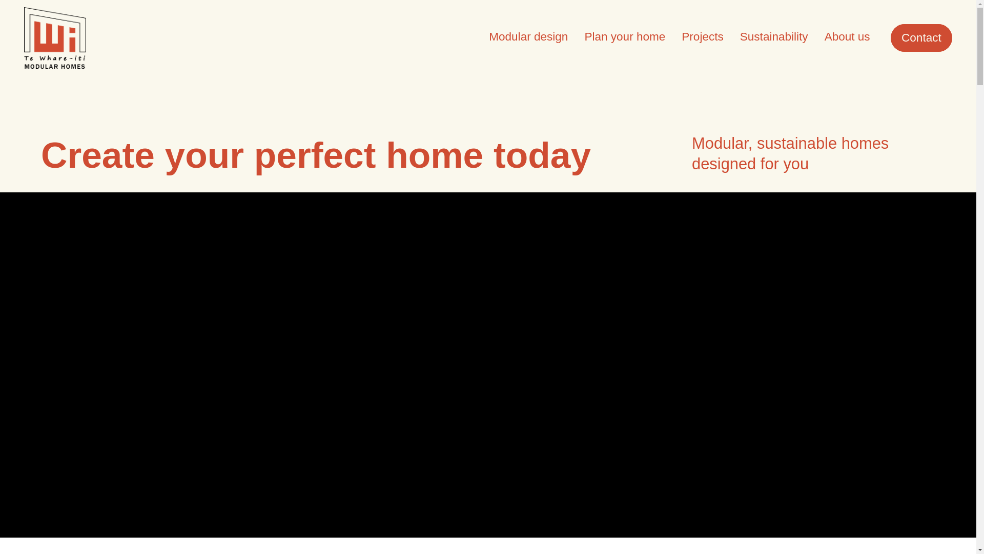 website screenshot of https://www.tewhare-iti.co.nz/