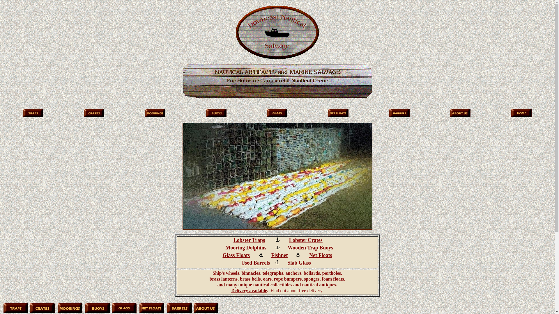 website screenshot of https://downeastnauticalsalvage.pages.dev/
