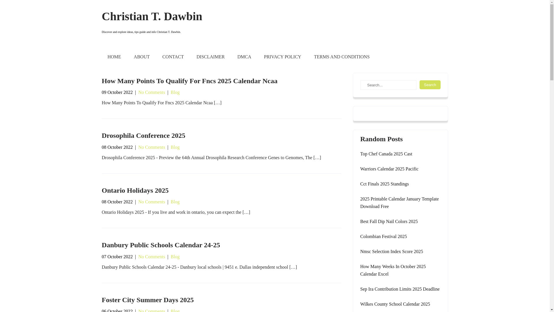 website screenshot of https://christiantdawbin.pages.dev/