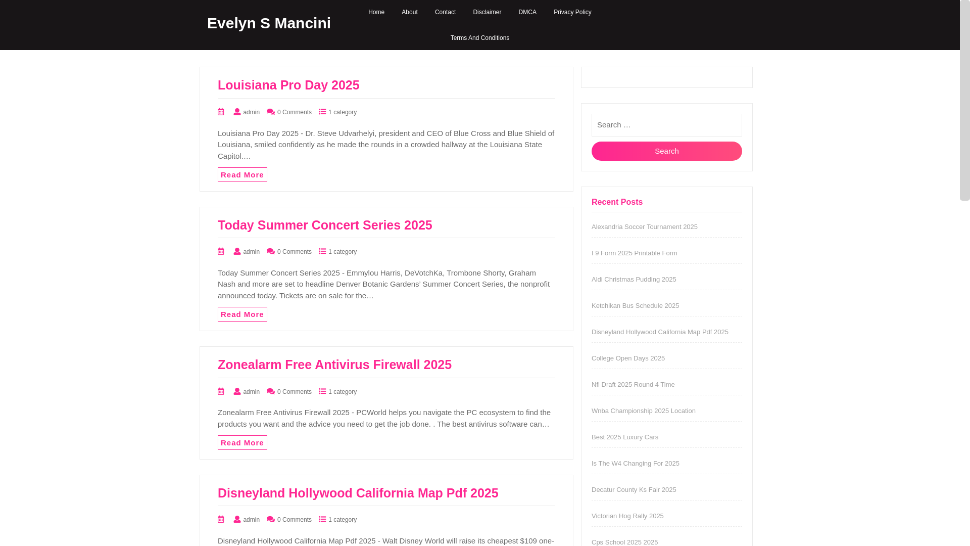 website screenshot of https://evelynsmancinin.pages.dev/
