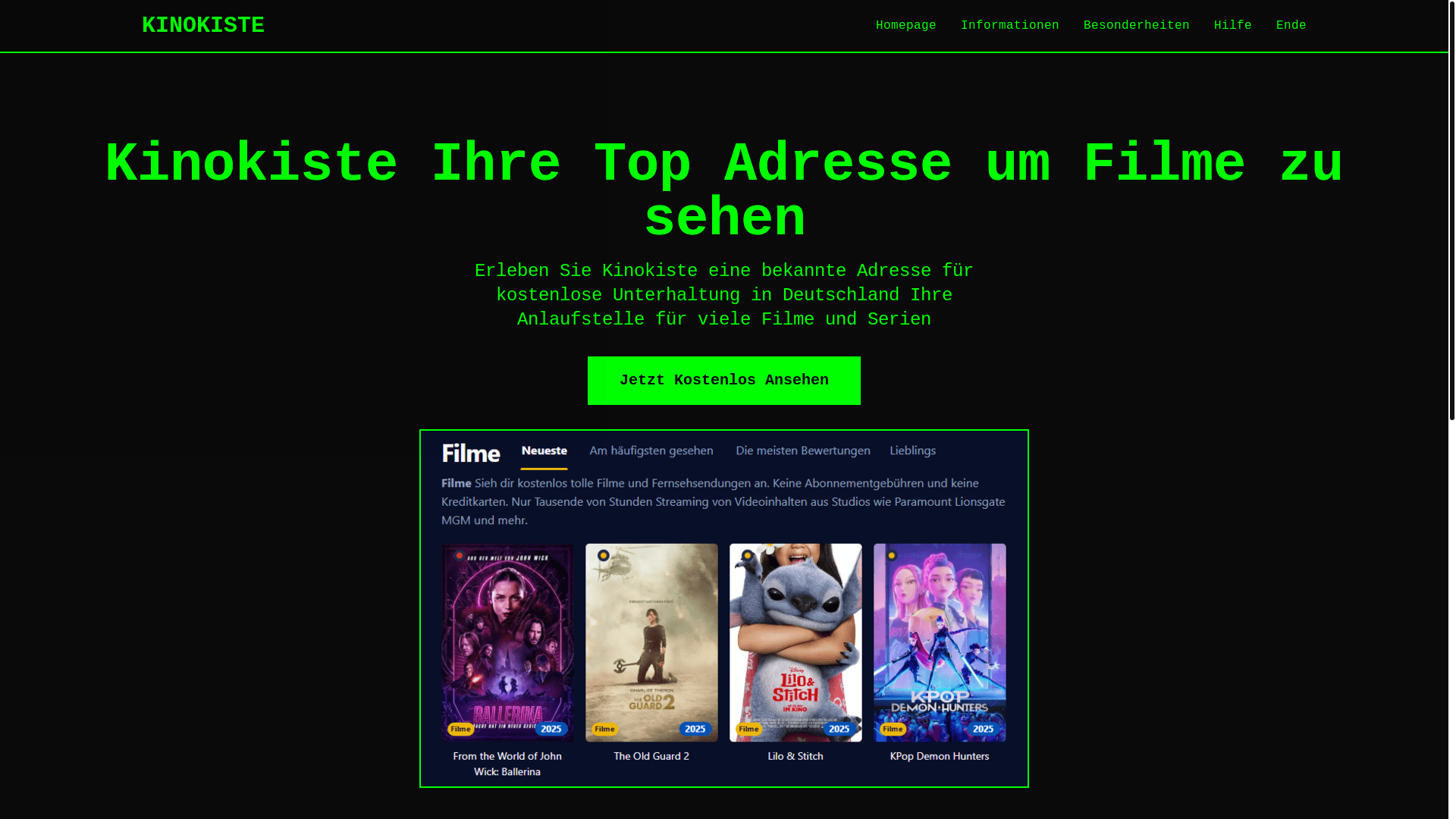 website screenshot of https://kinokiste-h5c0.pages.dev/