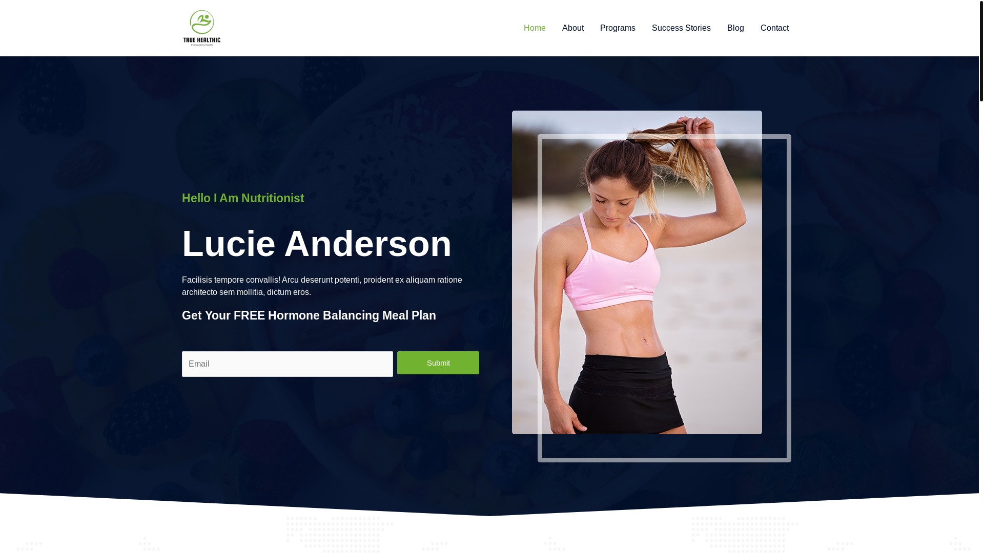 website screenshot of https://truehealthic.org/