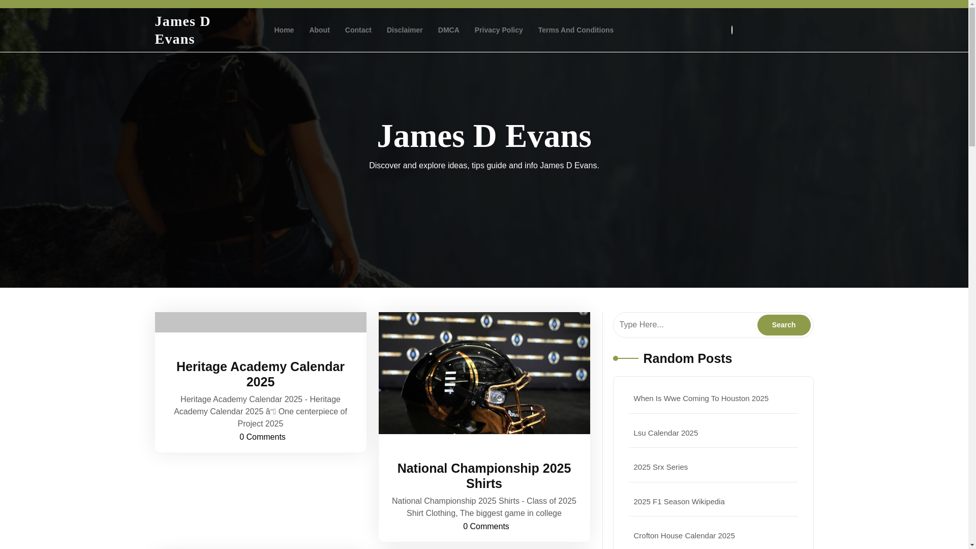 website screenshot of https://jamesdevansr.pages.dev/