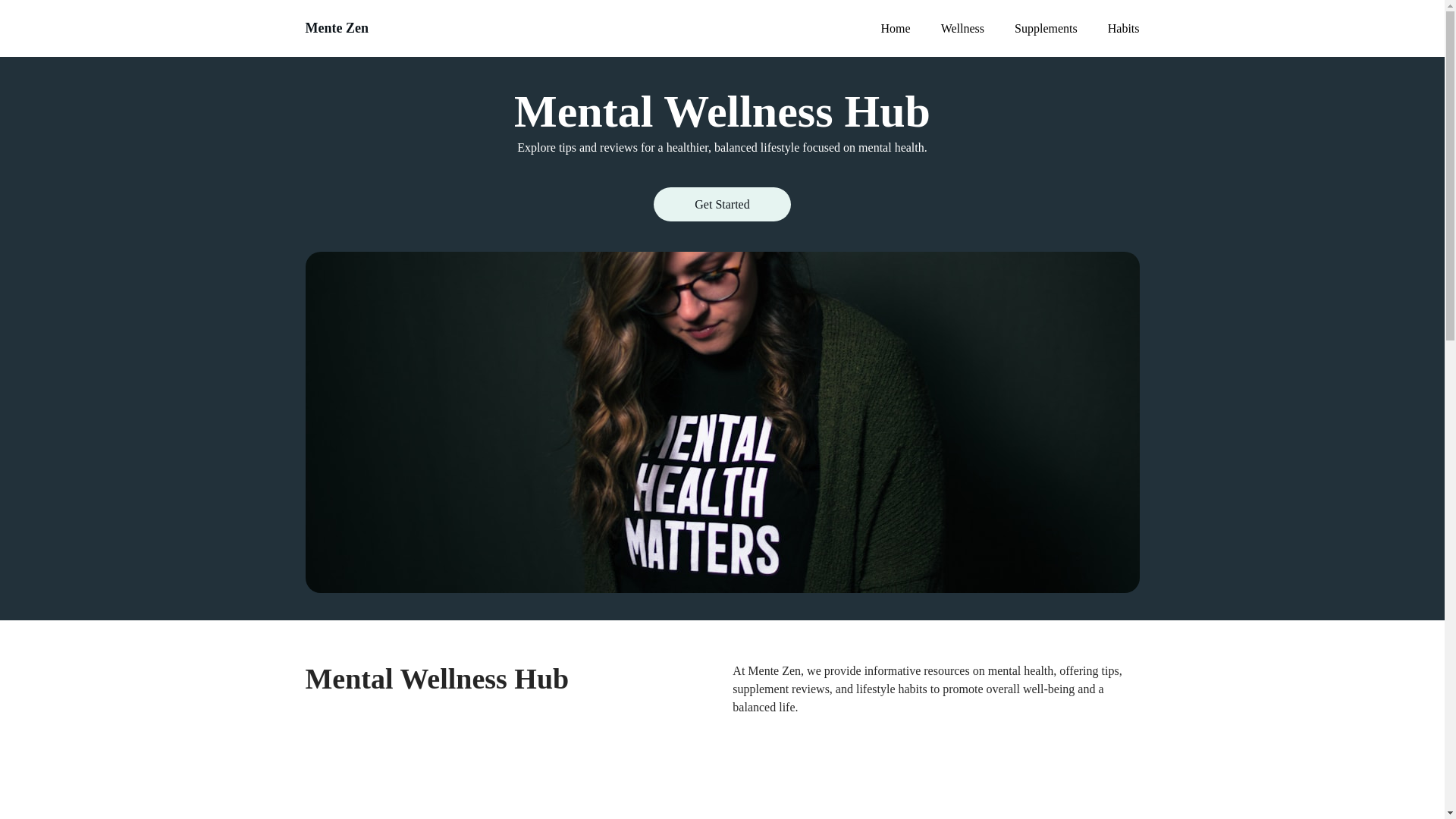 website screenshot of https://mentezen.org/