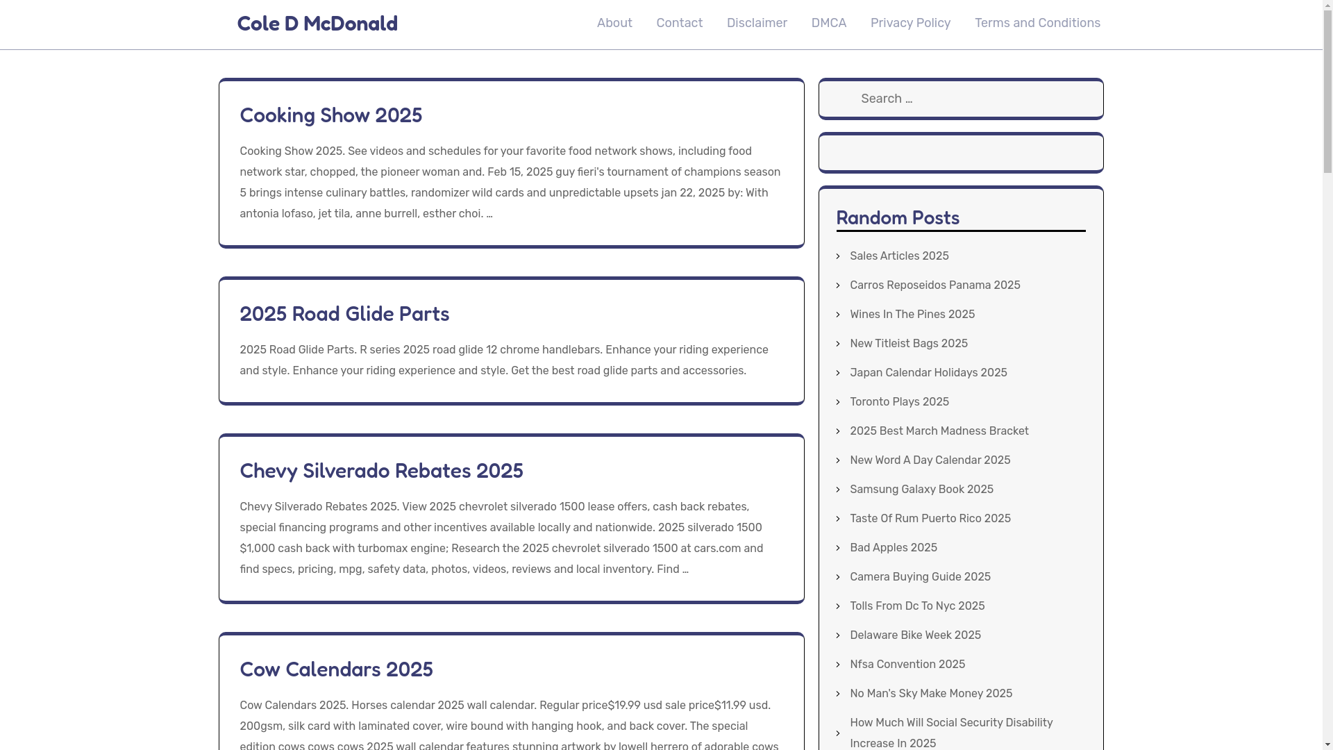 website screenshot of https://coledmcdonaldd.pages.dev/