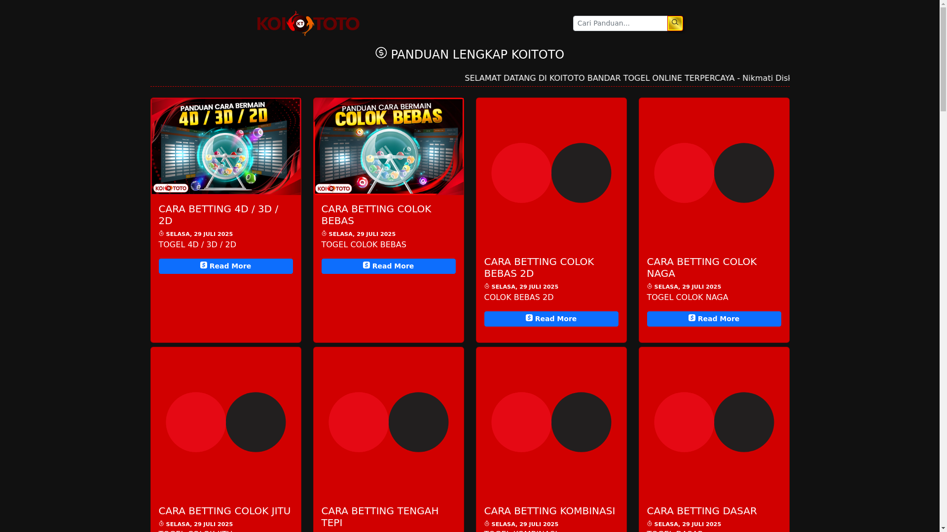 website screenshot of https://panduanmaindikoi.org/