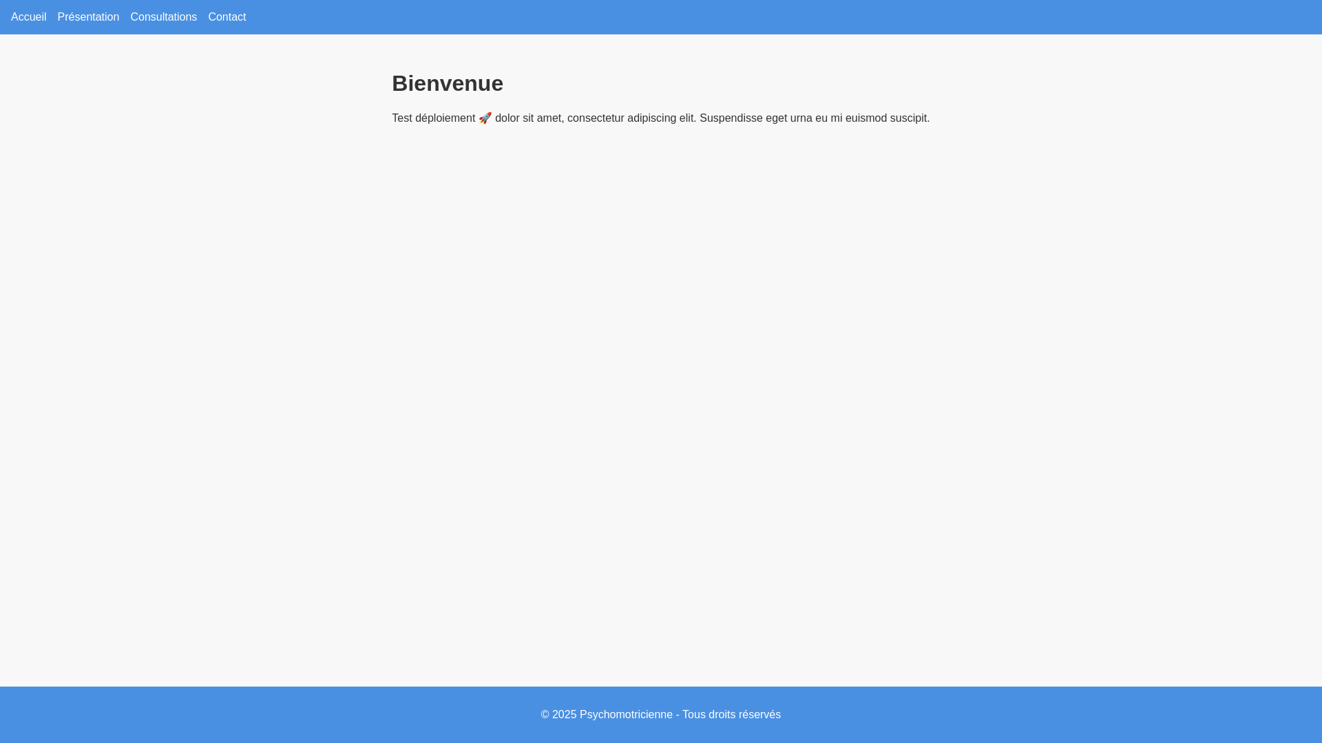 website screenshot of https://mariearanda.fr/