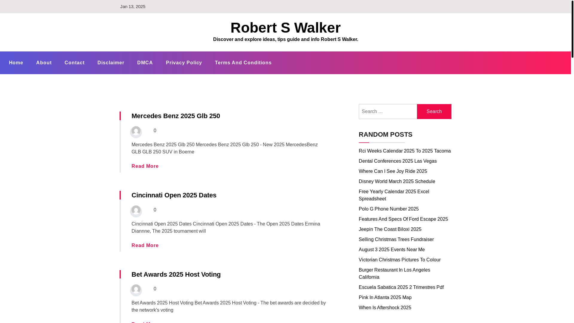 website screenshot of https://robertswalkerh.pages.dev/