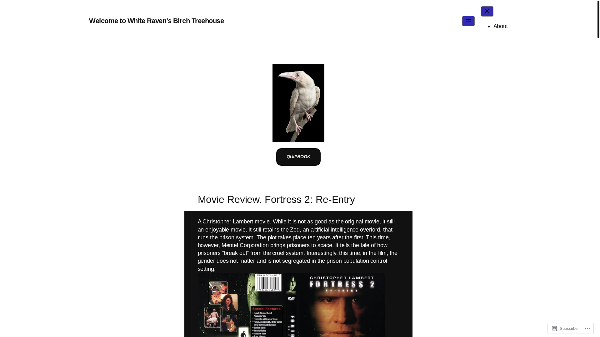 website screenshot of https://loneravens.com/