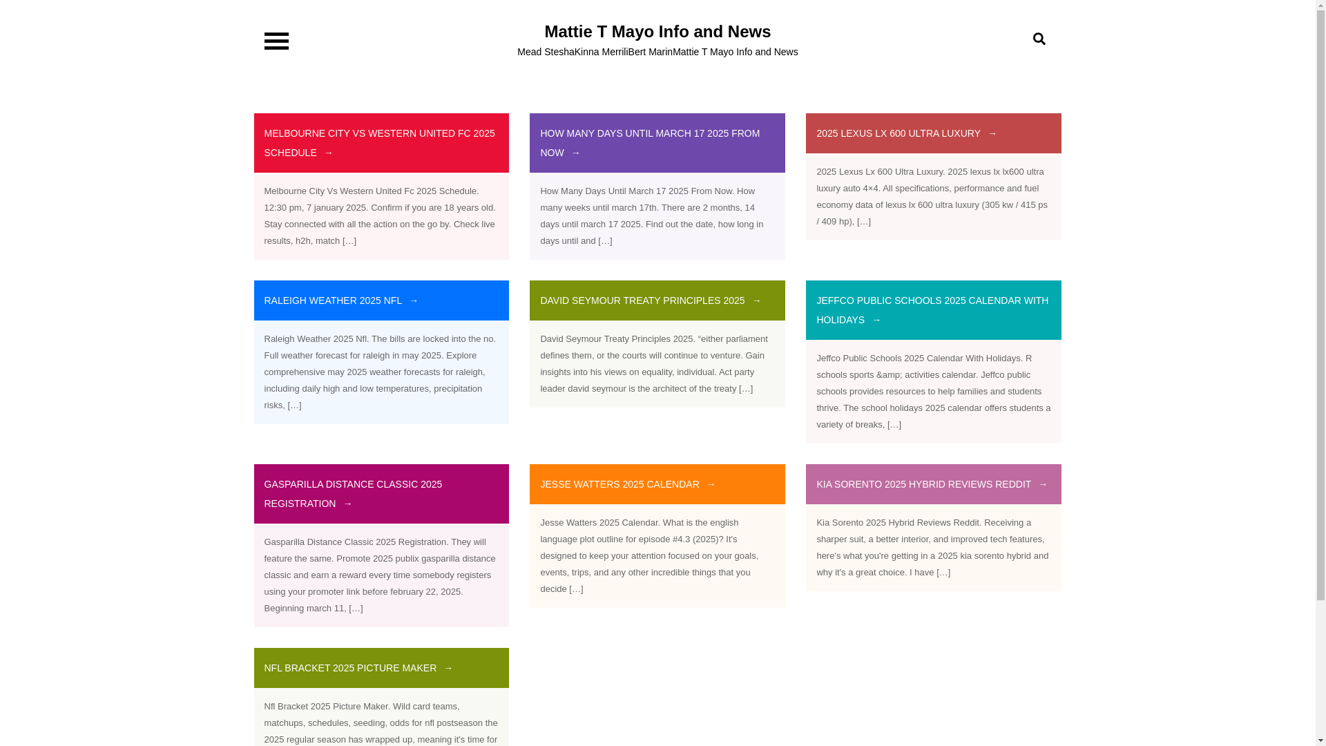 website screenshot of https://mattietmayor.pages.dev/