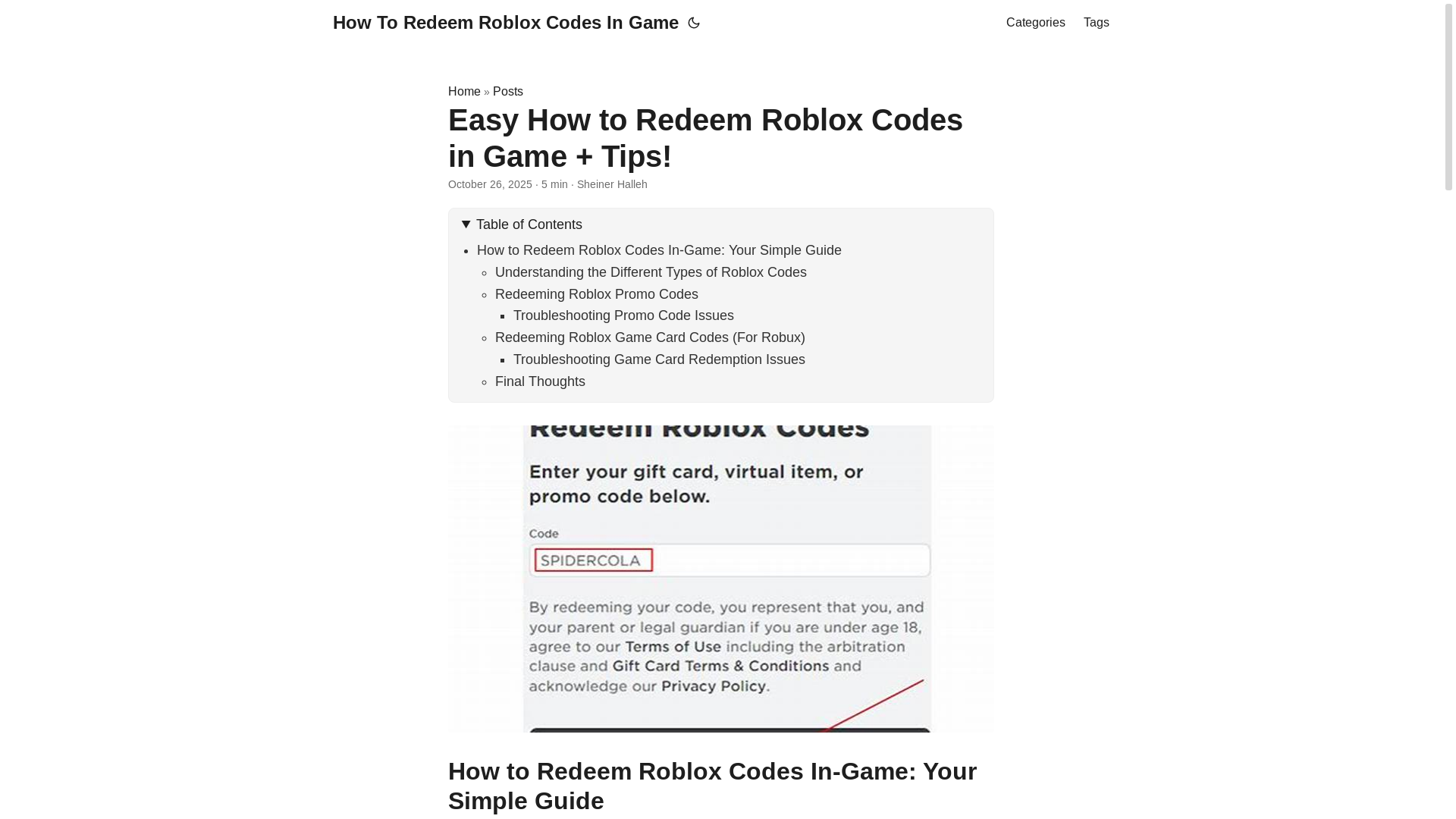 website screenshot of https://how-to-redeem-roblox-codes-in-game.pages.dev/