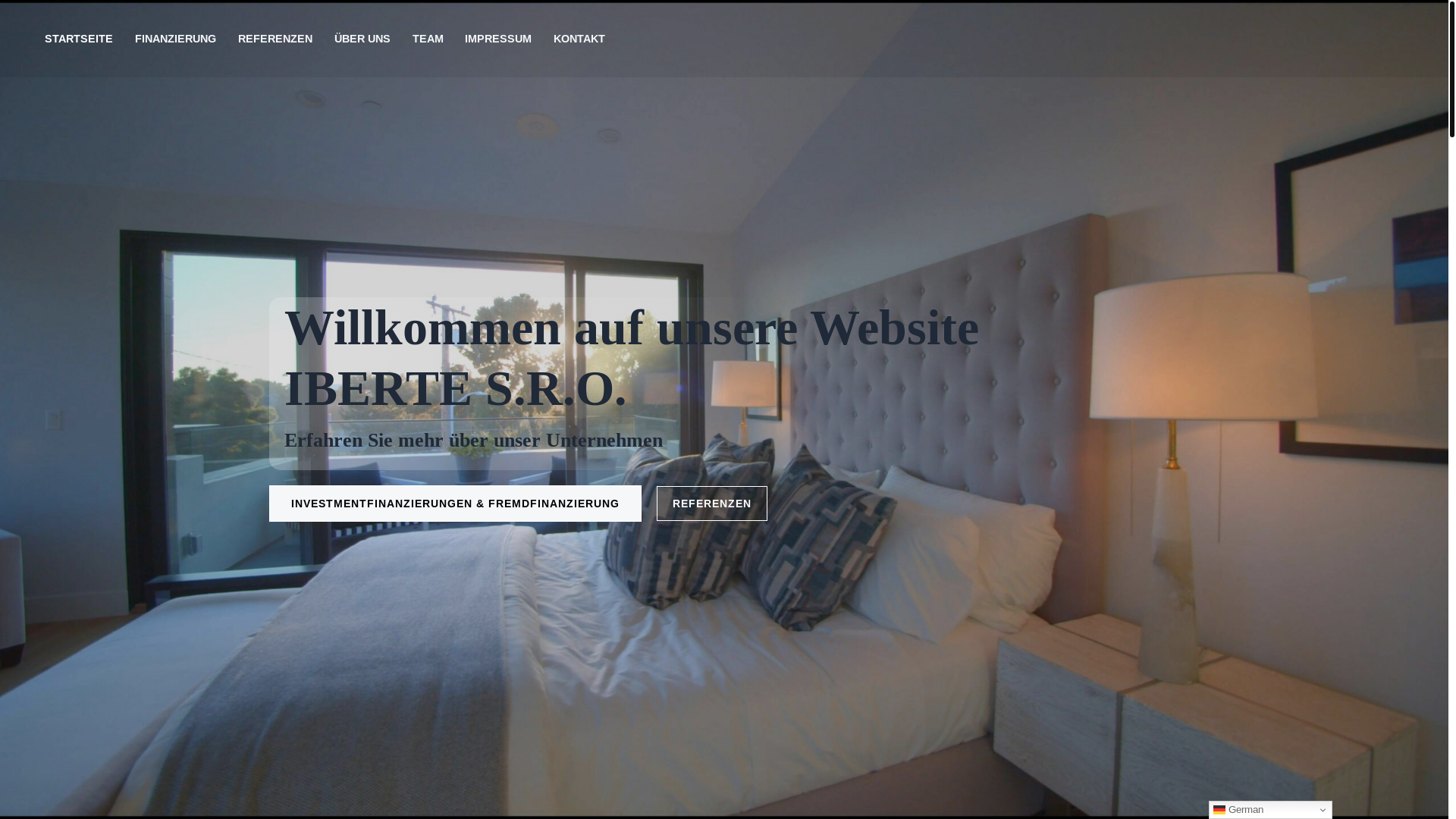 website screenshot of https://iberte-sro.com/