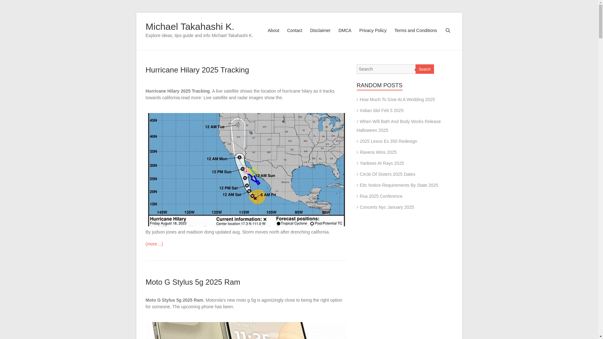 website screenshot of https://michaeltakahashik.pages.dev/
