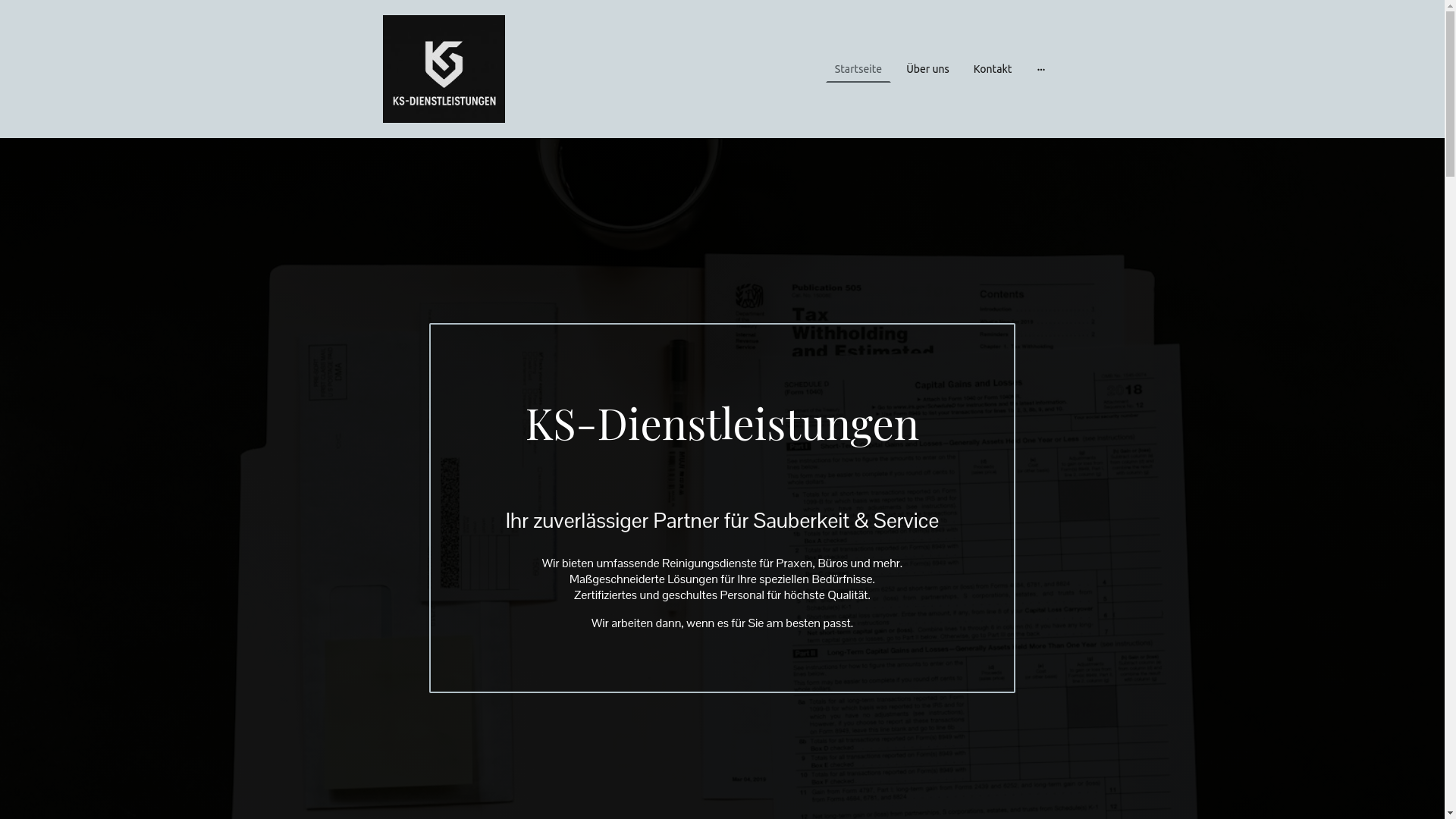 website screenshot of https://ks-dienstleistungen-hamburg.de/