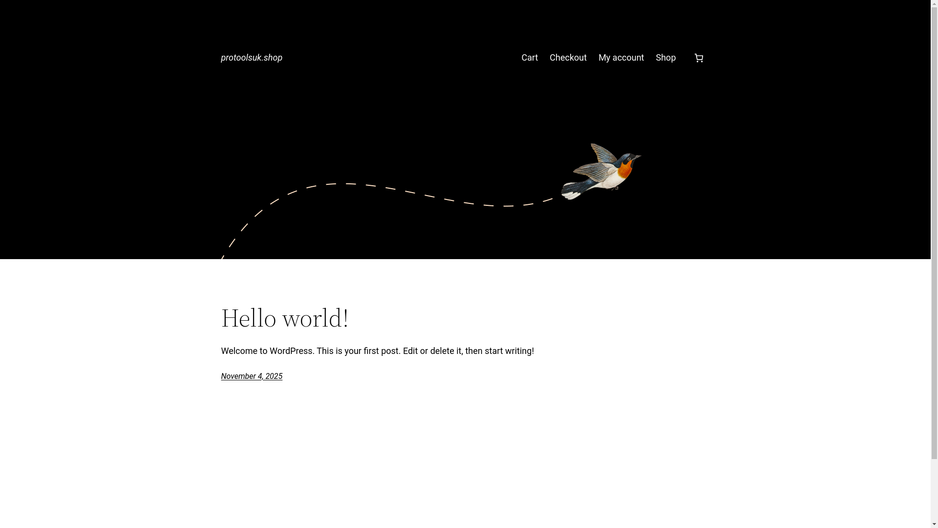 website screenshot of https://protoolsuk.shop/
